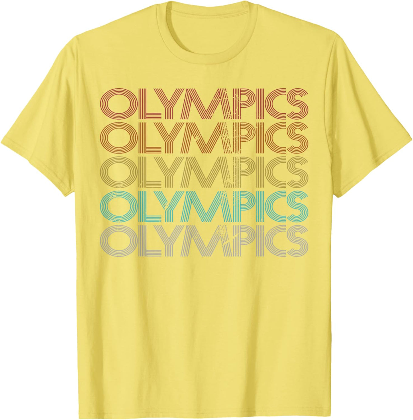 Retro Vintage Olympics T-Shirt for Sports Lovers and Casual Outfits - 1