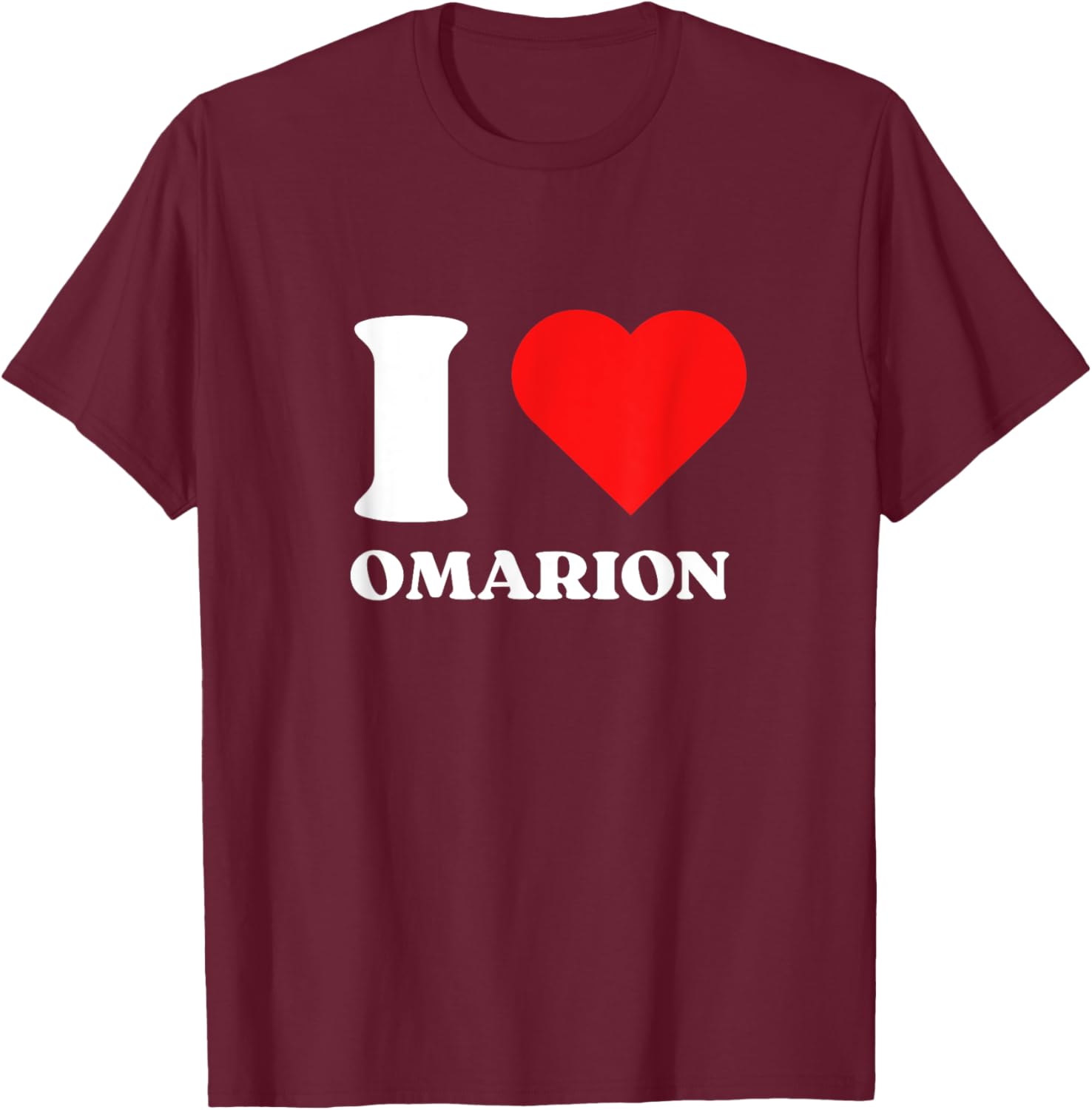 Trendy I Love Omarion Y2K Valentine's Day T-Shirt for Music Lovers - 23