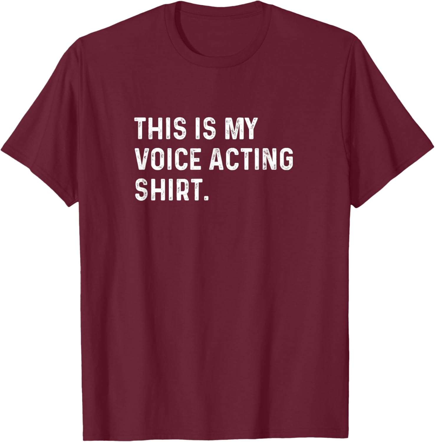 Voice Acting T-Shirt for Actors and Vloggers - Fun Apparel Gift - 14
