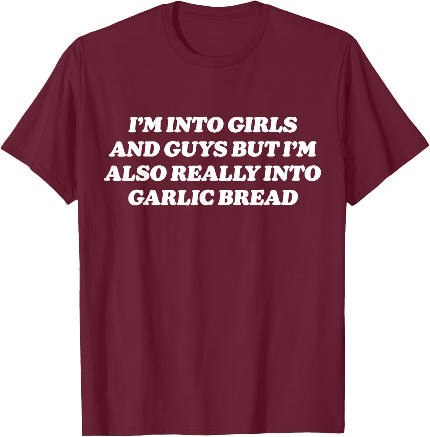 Funny Garlic Bread Meme T-Shirt for Bisexual Gay Lesbian Foodies - 8