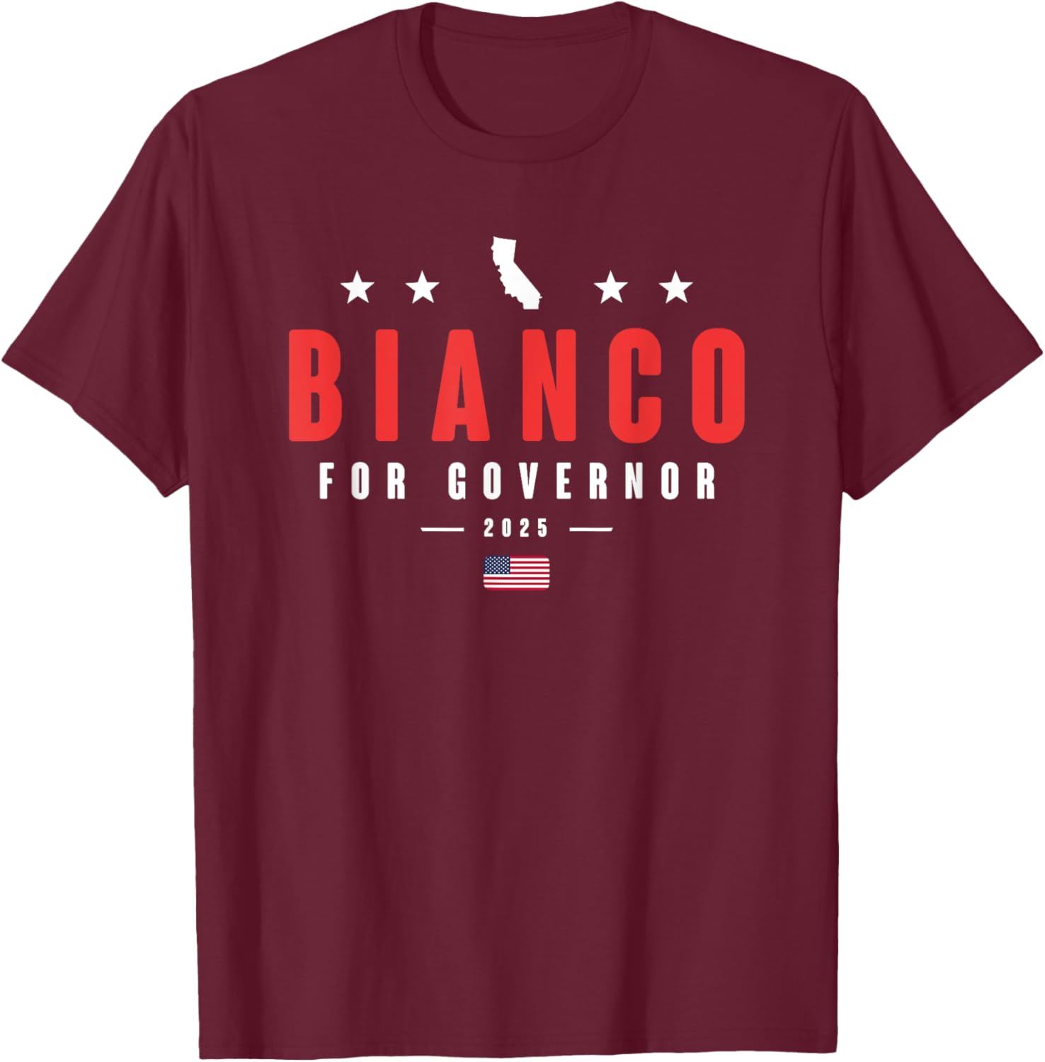 Bianco for Governor T-Shirt - Stylish Political Apparel for Supporters - 11