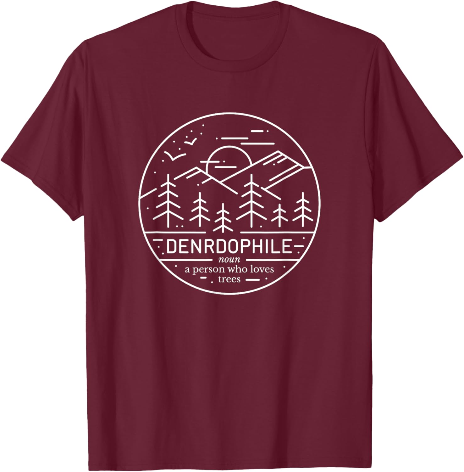 Cute Dendrophile Definition T-Shirt for Nature Lovers and Adventurers - 4