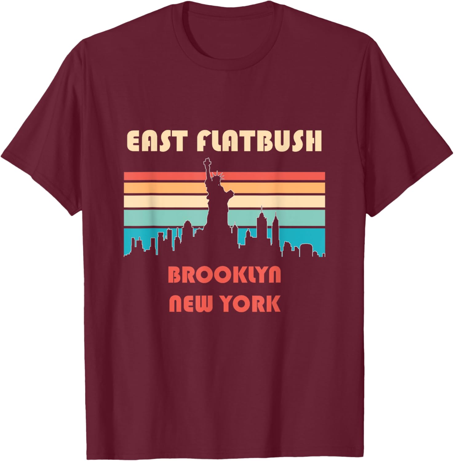 East Flatbush Brooklyn Retro Vintage T-Shirt Perfect for Any Wardrobe - 16