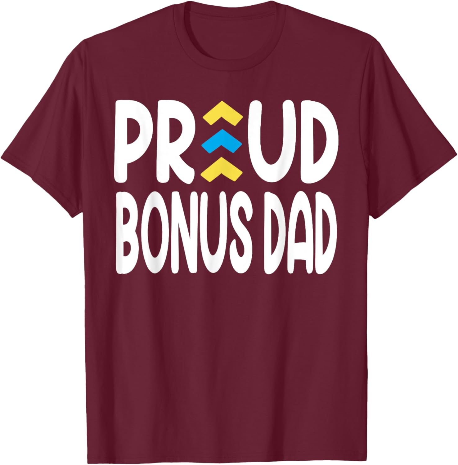 Proud Bonus Dad World Down Syndrome Day Socks and T-Shirt Combo - 2