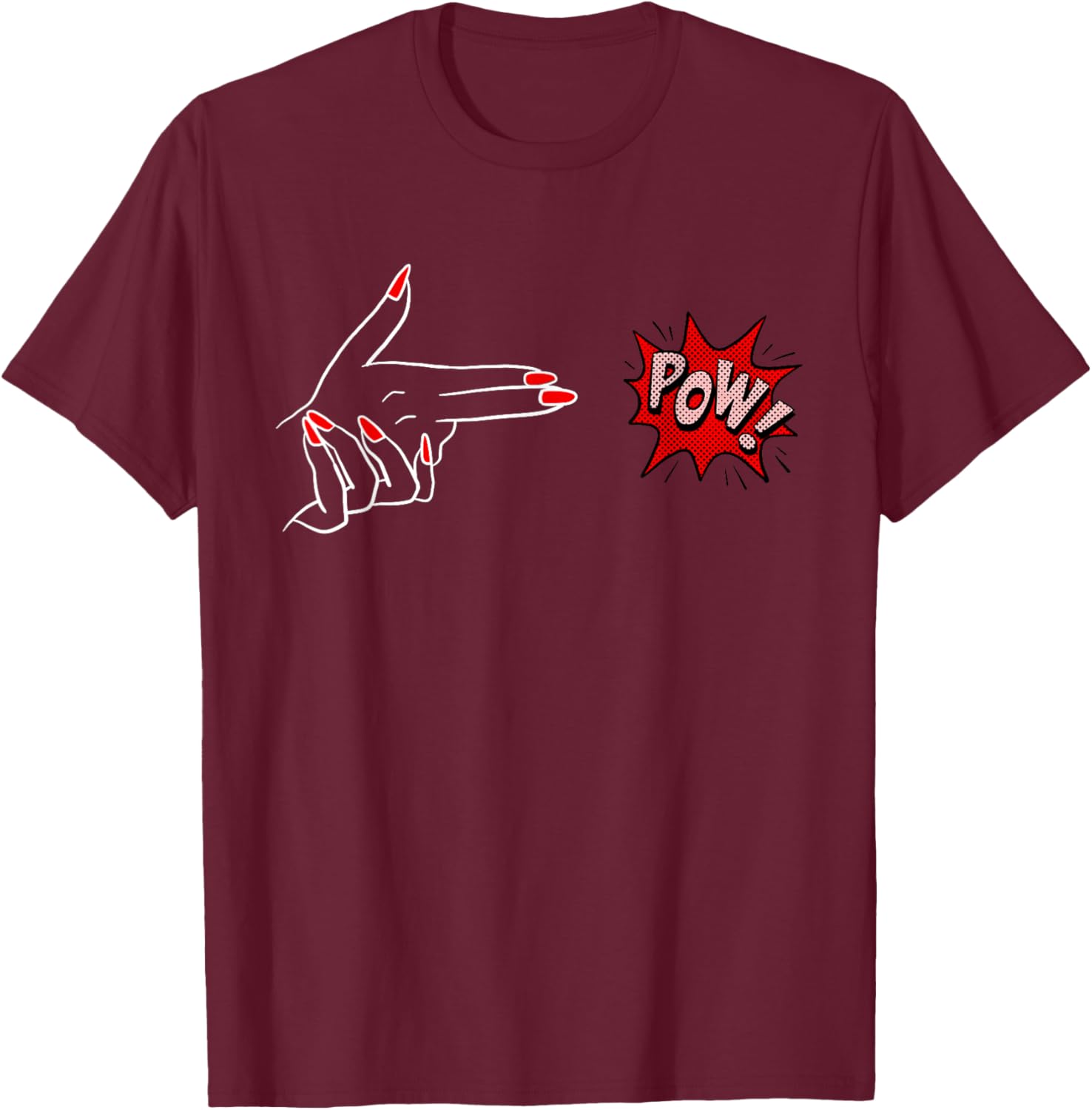 Red Boy Bye Graphic T-Shirt Stylish Casual Wear for Fun and Fashion - 15
