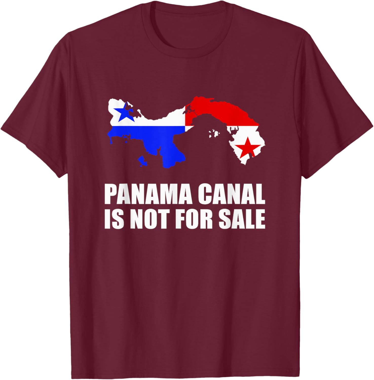 Panama Canal Not For Sale Map T-Shirt for Proud Panama and USA Fans - 11