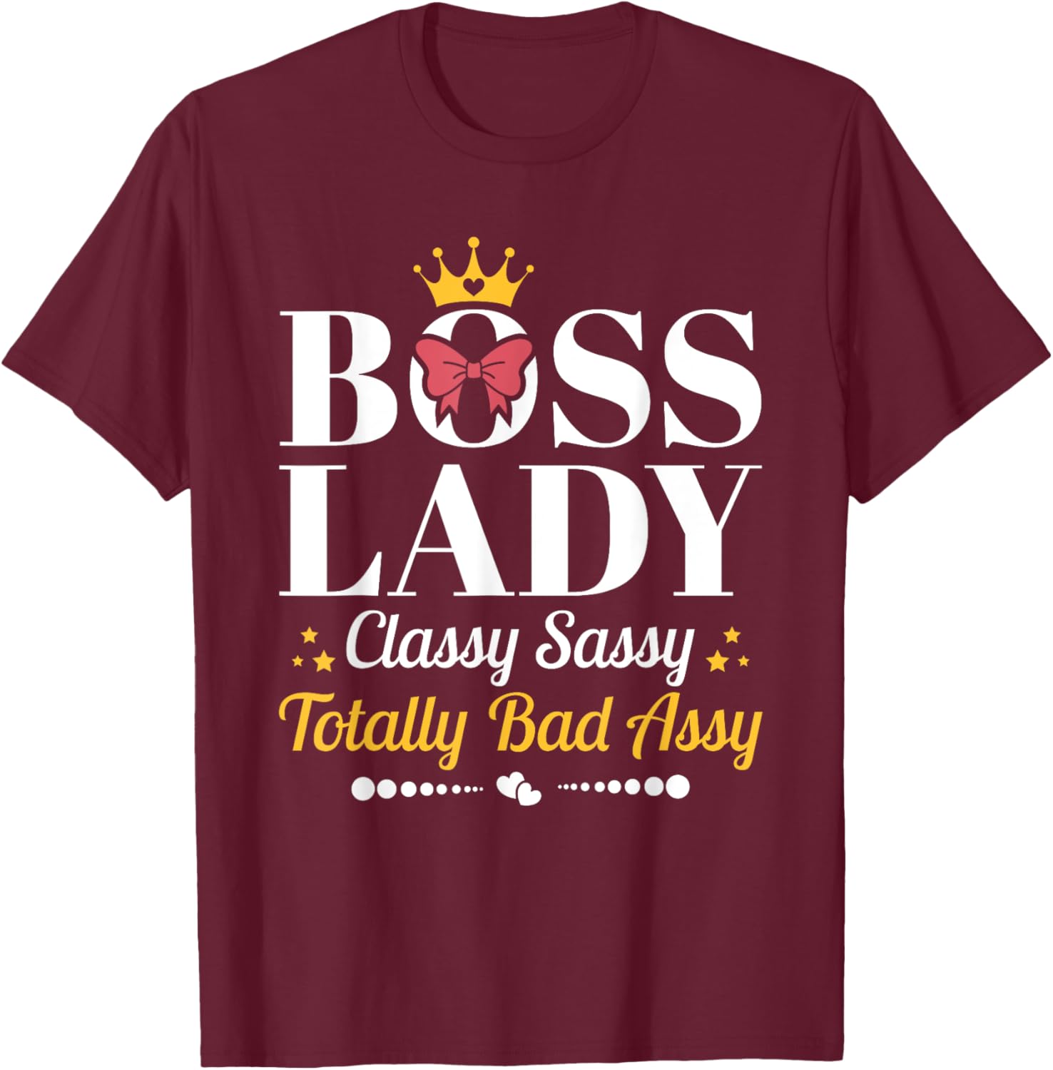 Boss Lady Classy Sassy T-Shirt for Female Boss Appreciation Gifts - 7