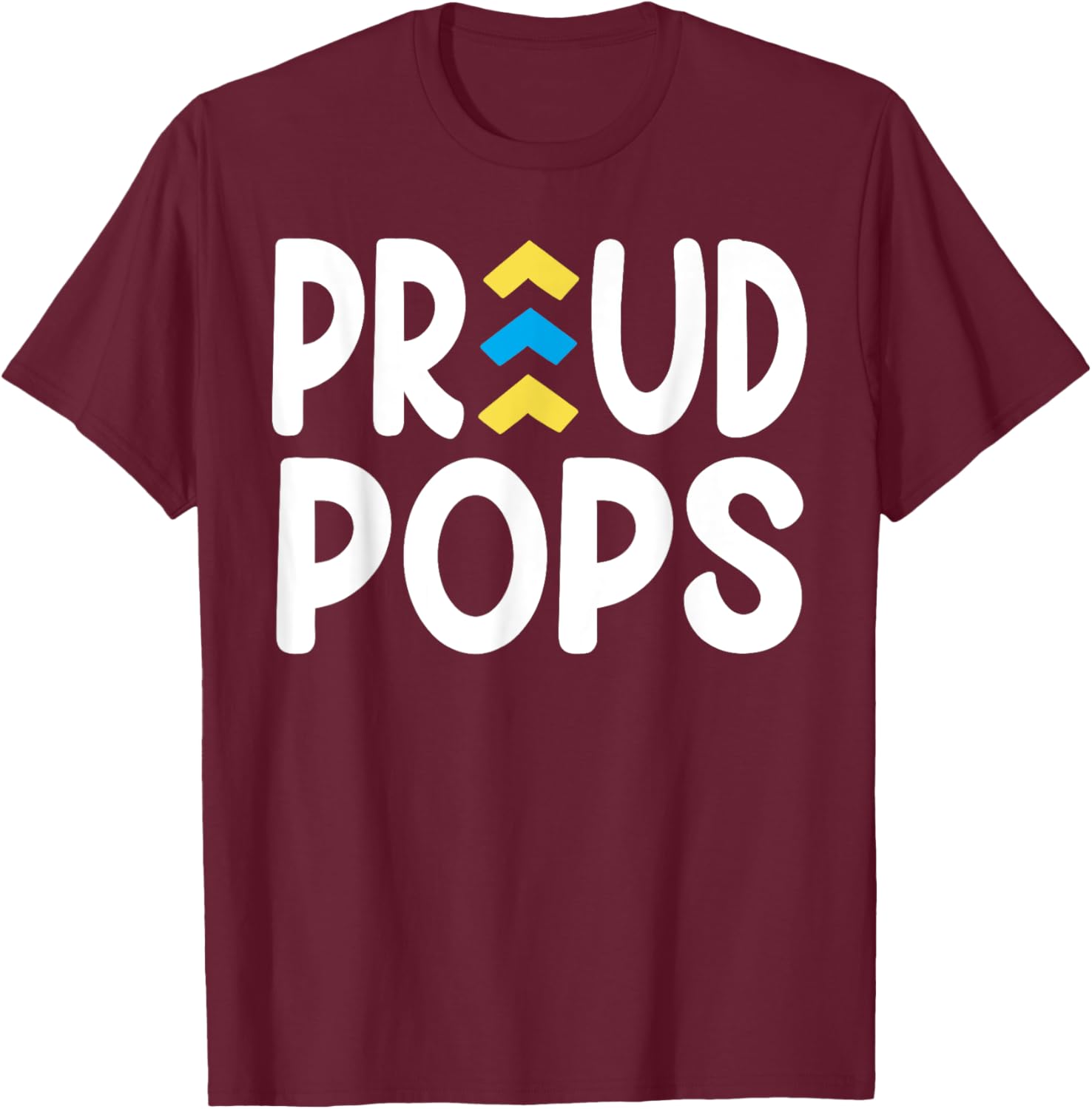 Proud Pops World Down Syndrome Day Awareness Socks and Dad T-Shirt - 9