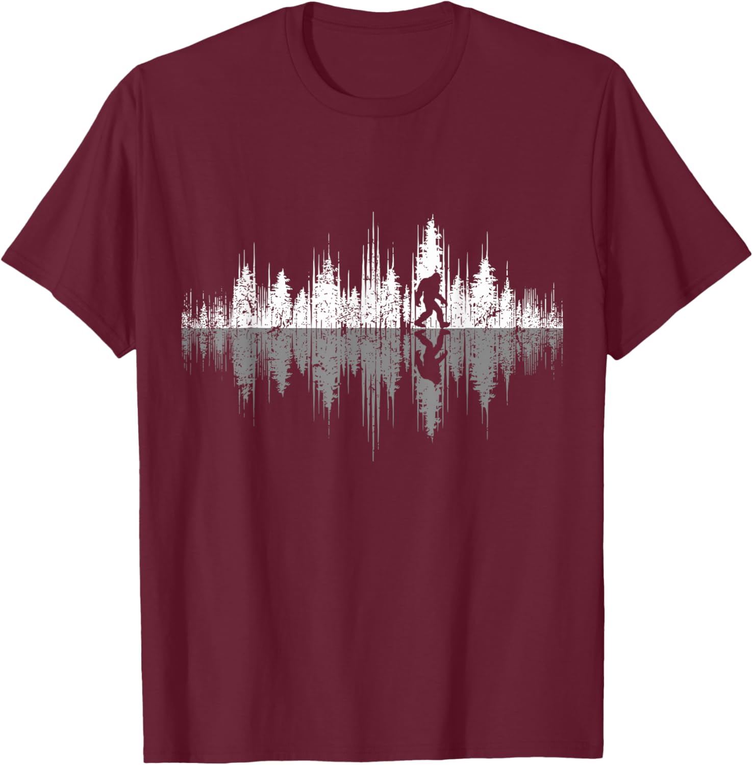 Retro Sasquatch T-Shirt for Nature Lovers - Outdoor Wildlife Design - 7