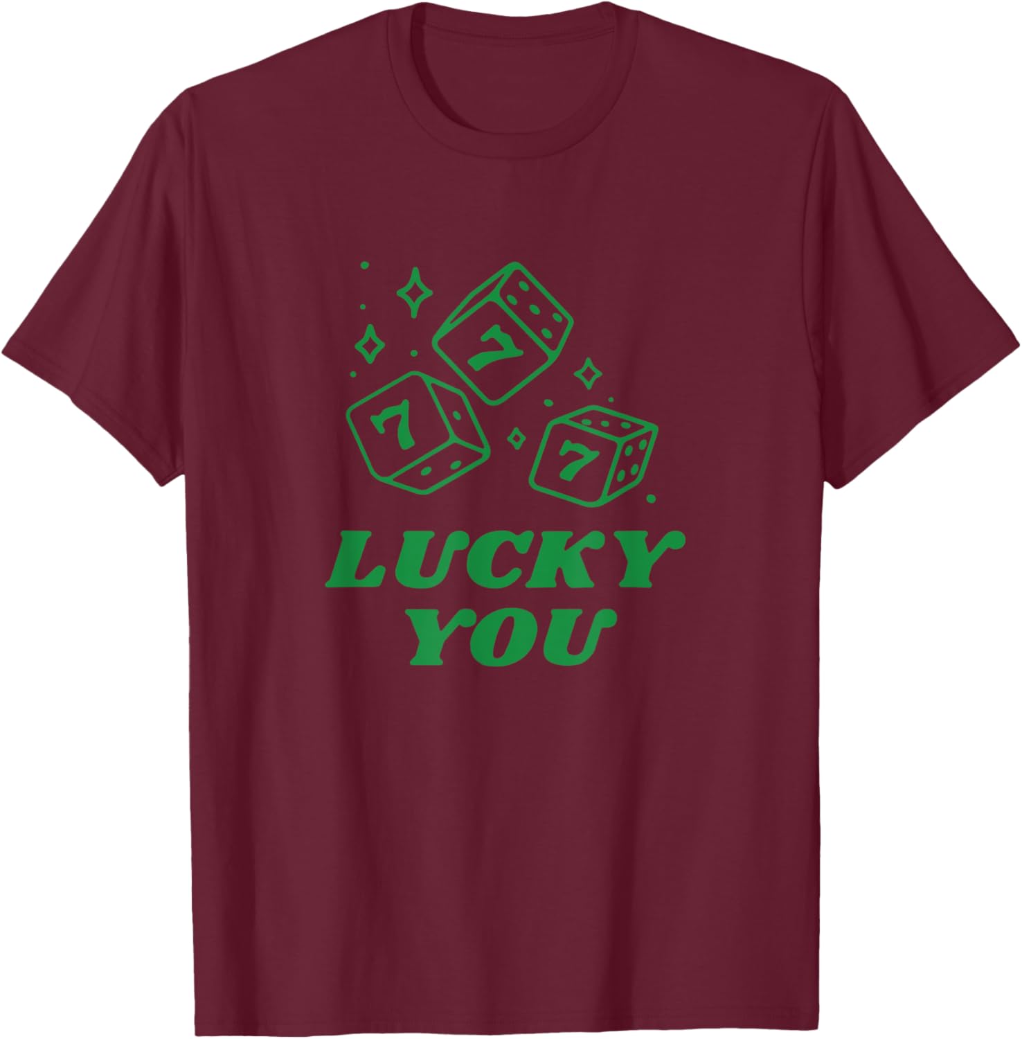 Trendy Y2K Lucky Dice T-Shirt - Funny 90s Style Apparel for Everyone - 27