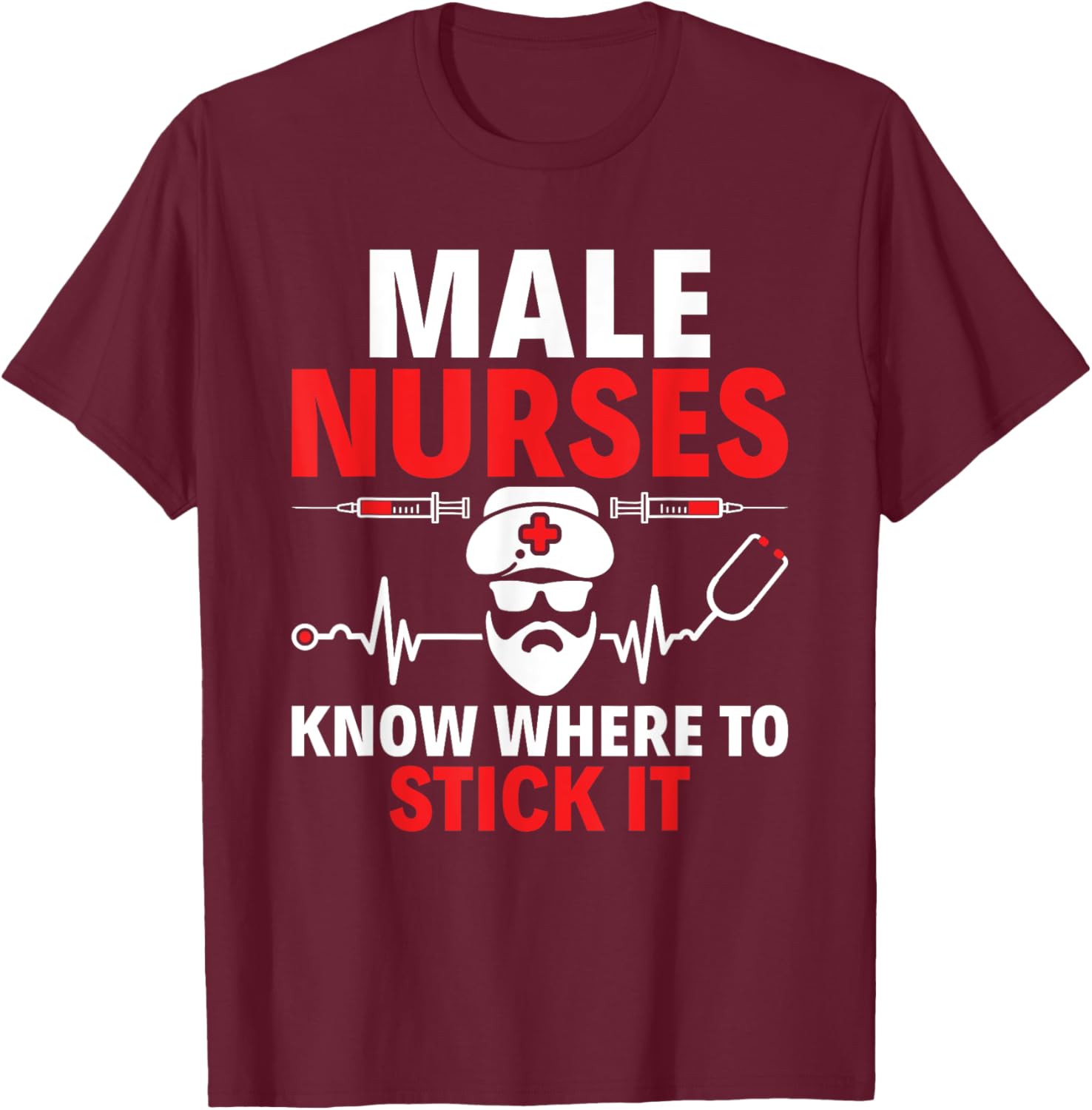 Funny Male Nurse Murse T-Shirt for RN Nurses - Great Gift Idea! - 5