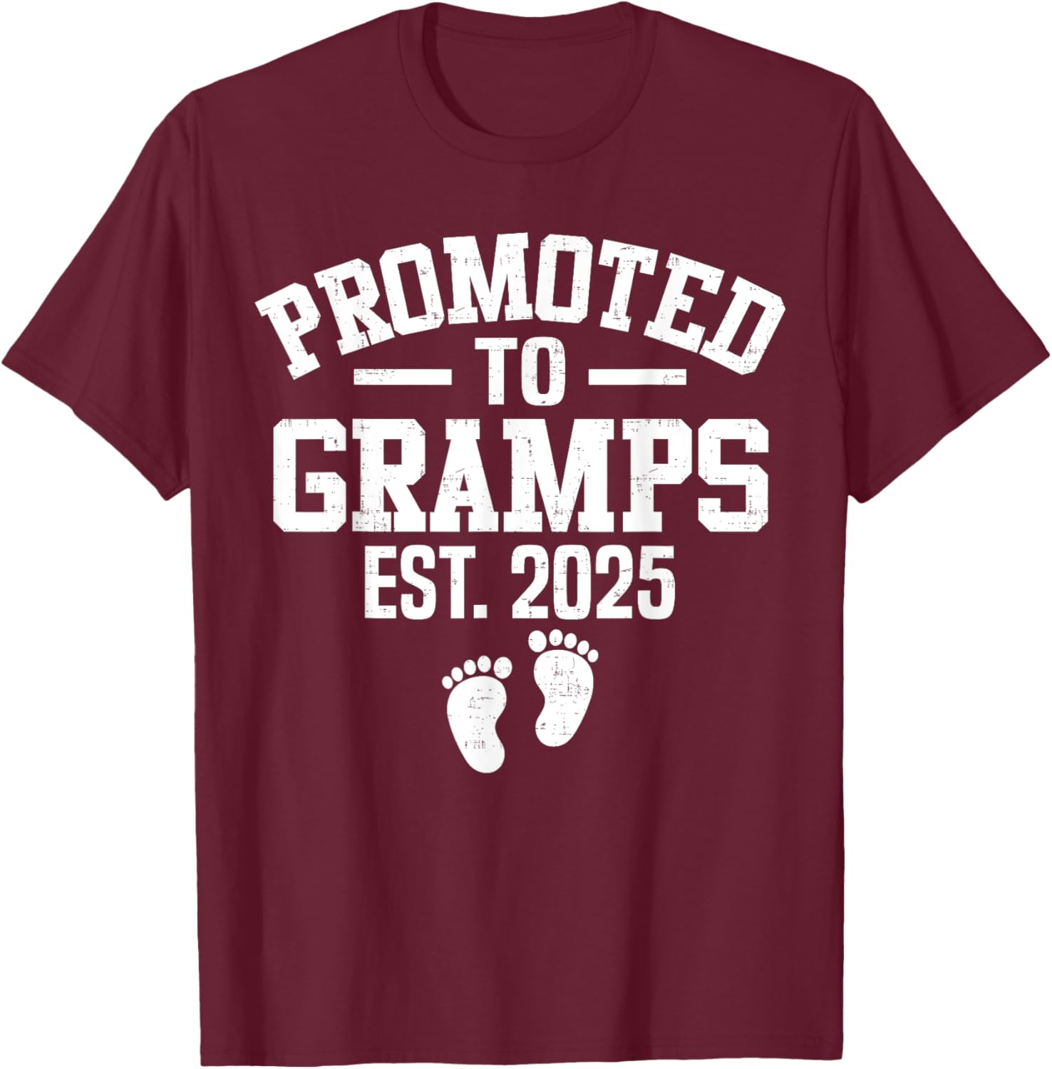 Promoted To Gramps 2025 First Time Grandpa T-Shirt for Men - 20