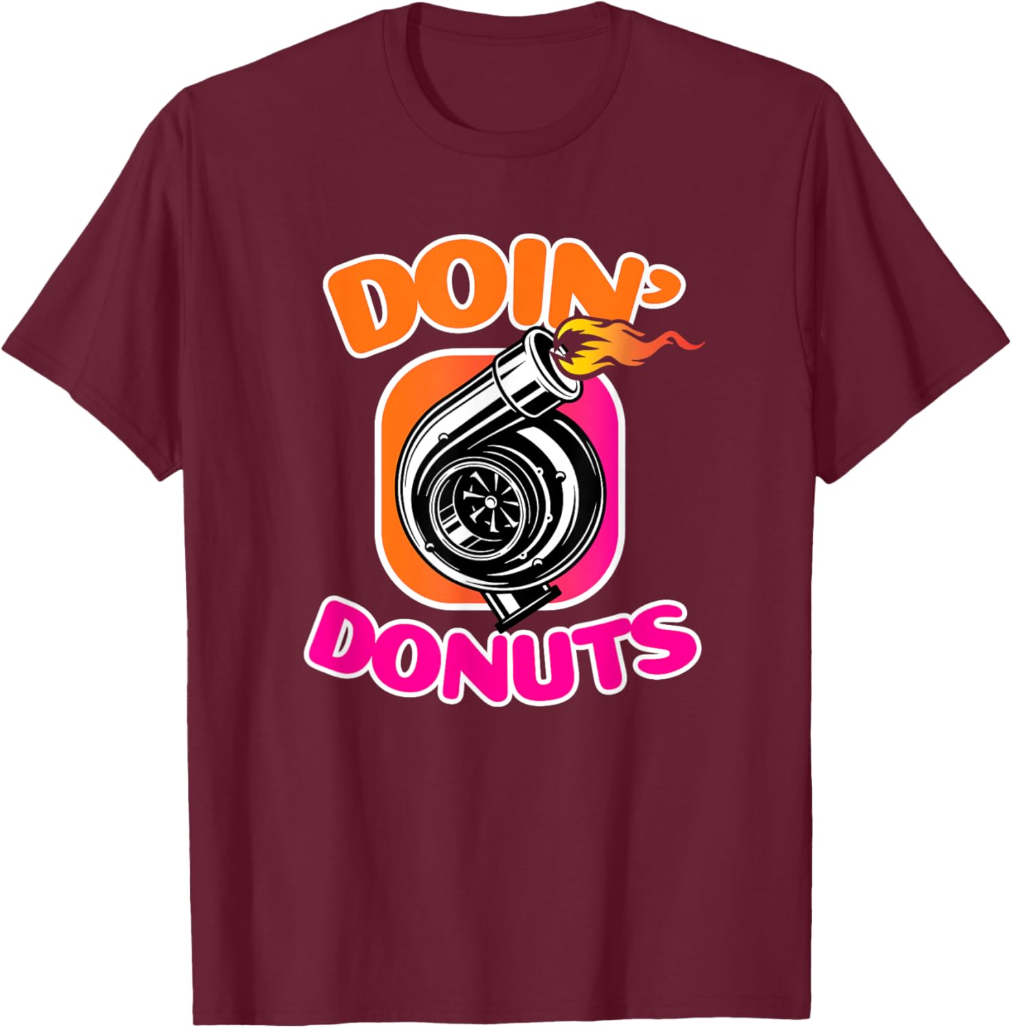 Doin' Donuts Shirt for Car Lovers - Funny Drift Racing T-Shirt - 4
