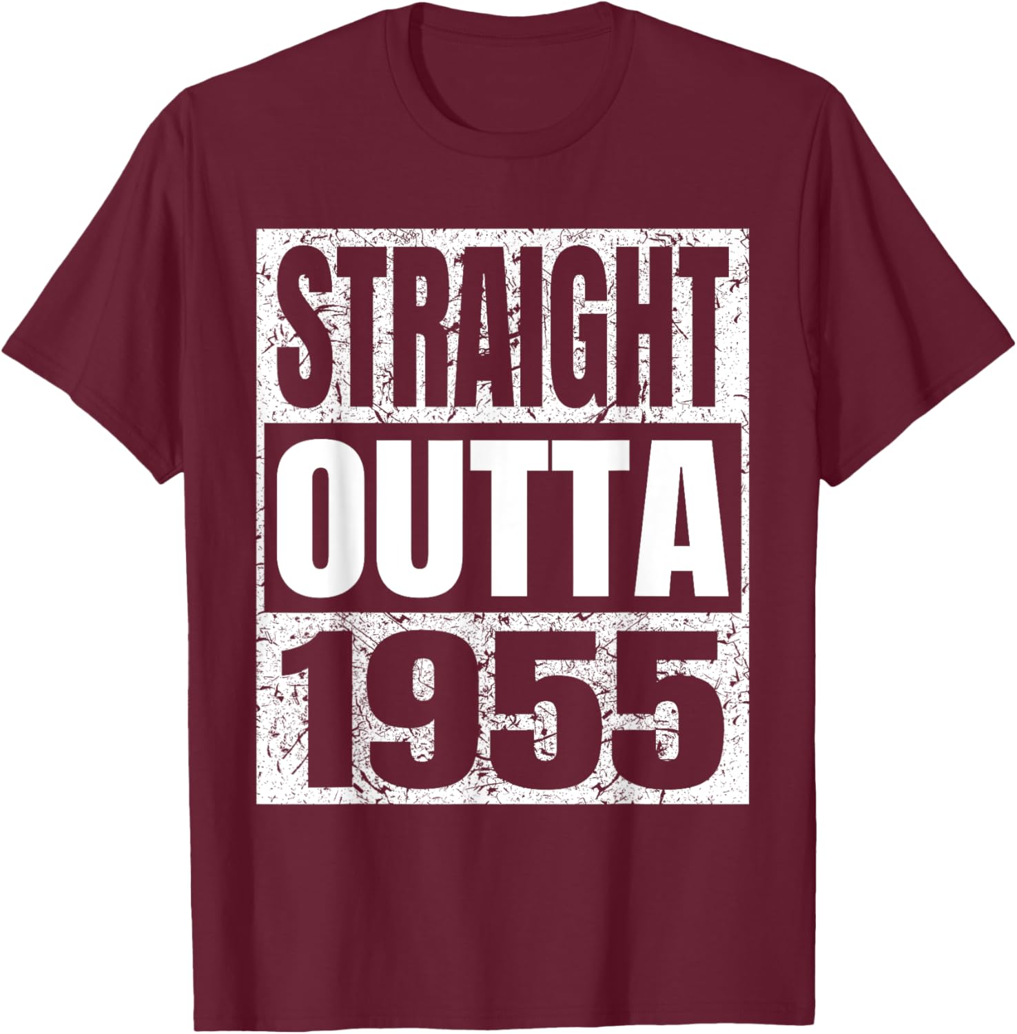 Vintage 1955 Birthday T-Shirt Straight Outta 1955 Classic Retro Style - 3