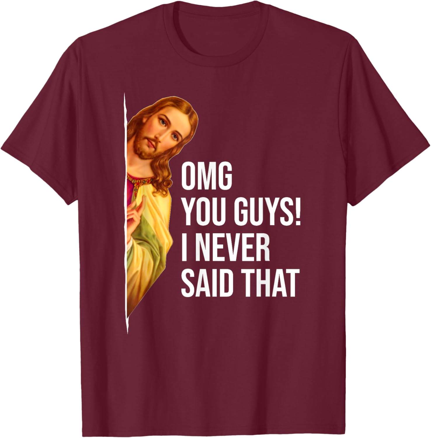 Funny Easter T-Shirt Jesus Sarcasm OMG You Guys Cool Graphic Tee - 17
