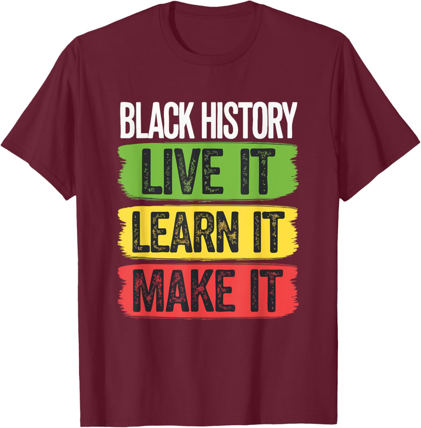 Celebrate Black History with Afro Motivation T-Shirt for All Day Comfort - 11
