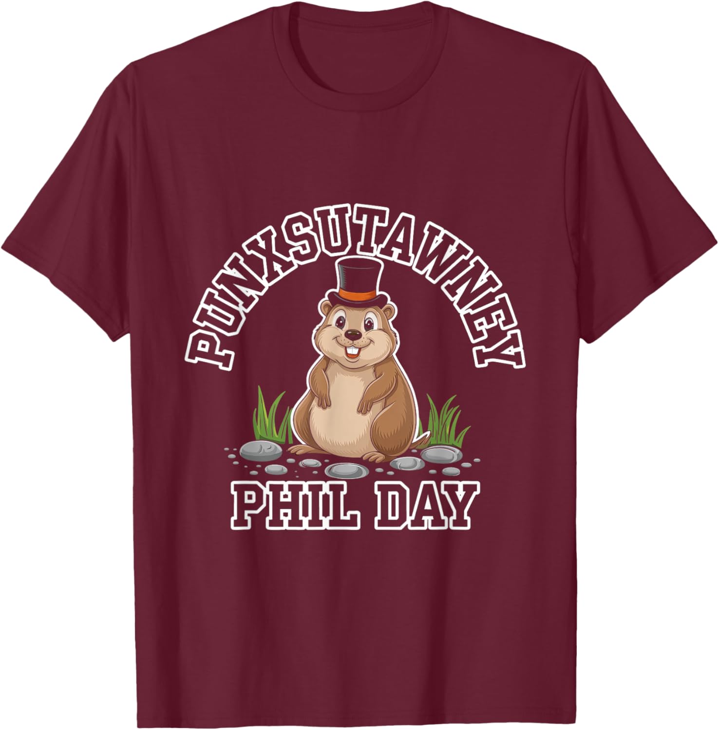 Groundhog Day T-Shirt Punxsutawney Phil Day Outfit for Fans - 1