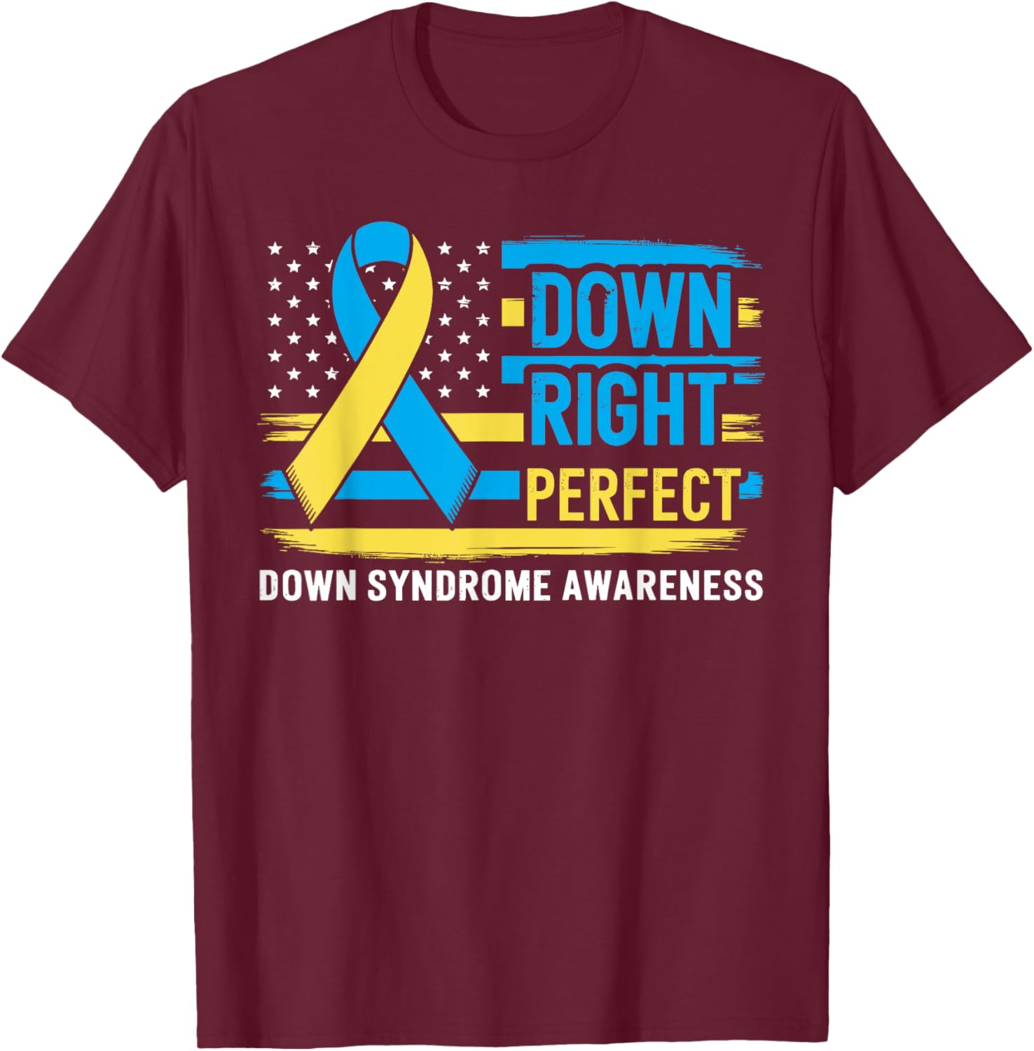 Down Syndrome Awareness Day T-Shirt with Perfect Socks Design - 5