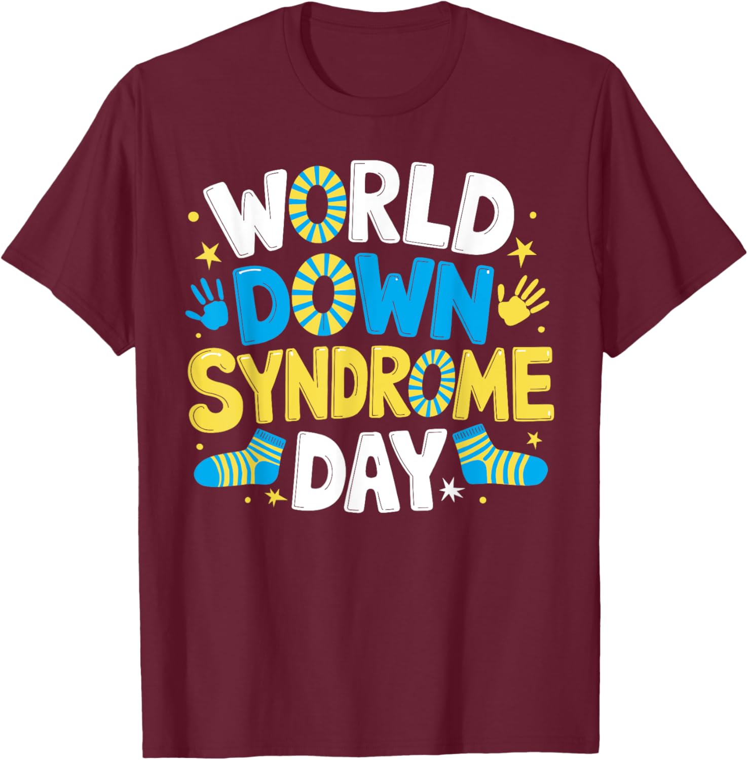 Down Syndrome Awareness Day Kids T-Shirt and Socks Set Supporting Inclusivity - 10