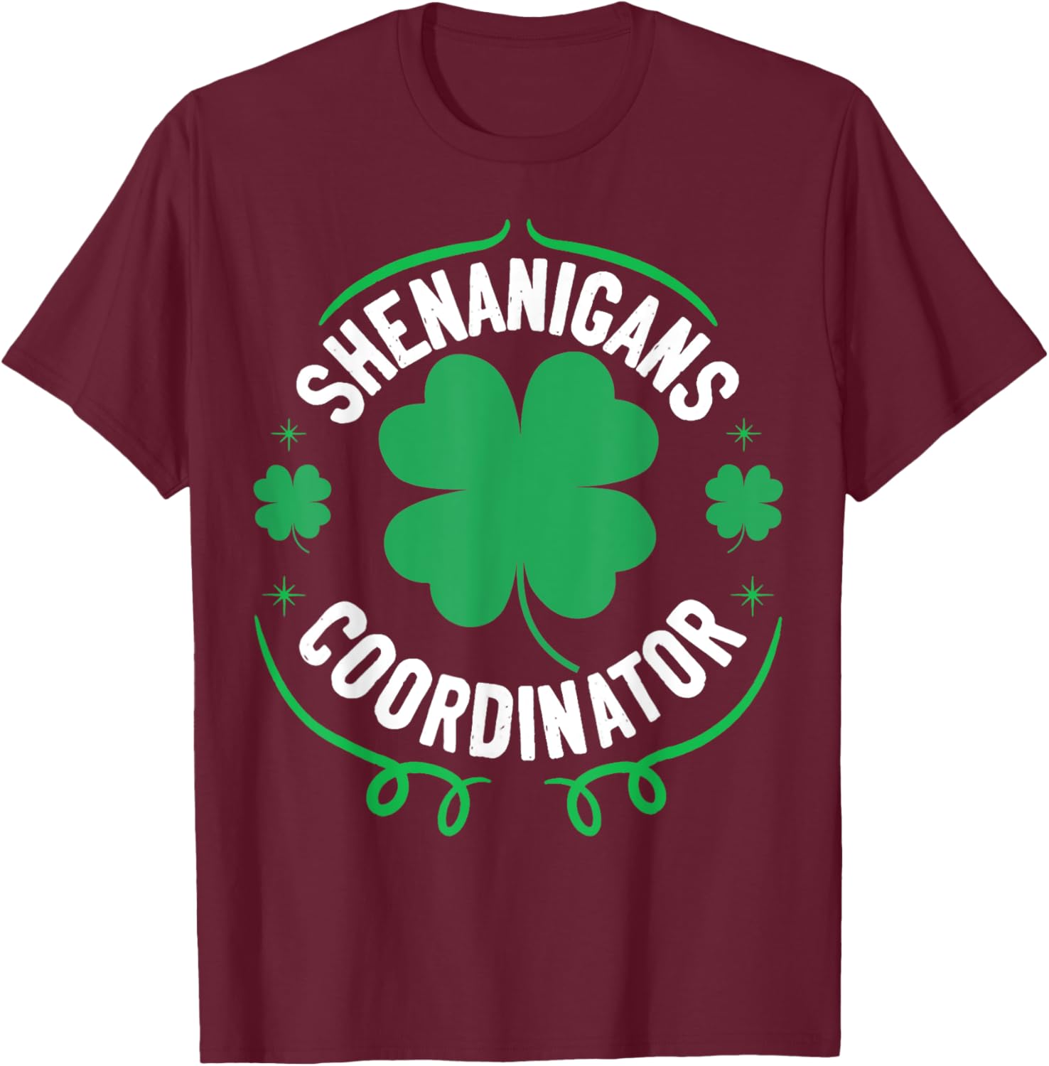 Shenanigans Coordinator St Patrick's Day Teacher Matching T-Shirt - 10