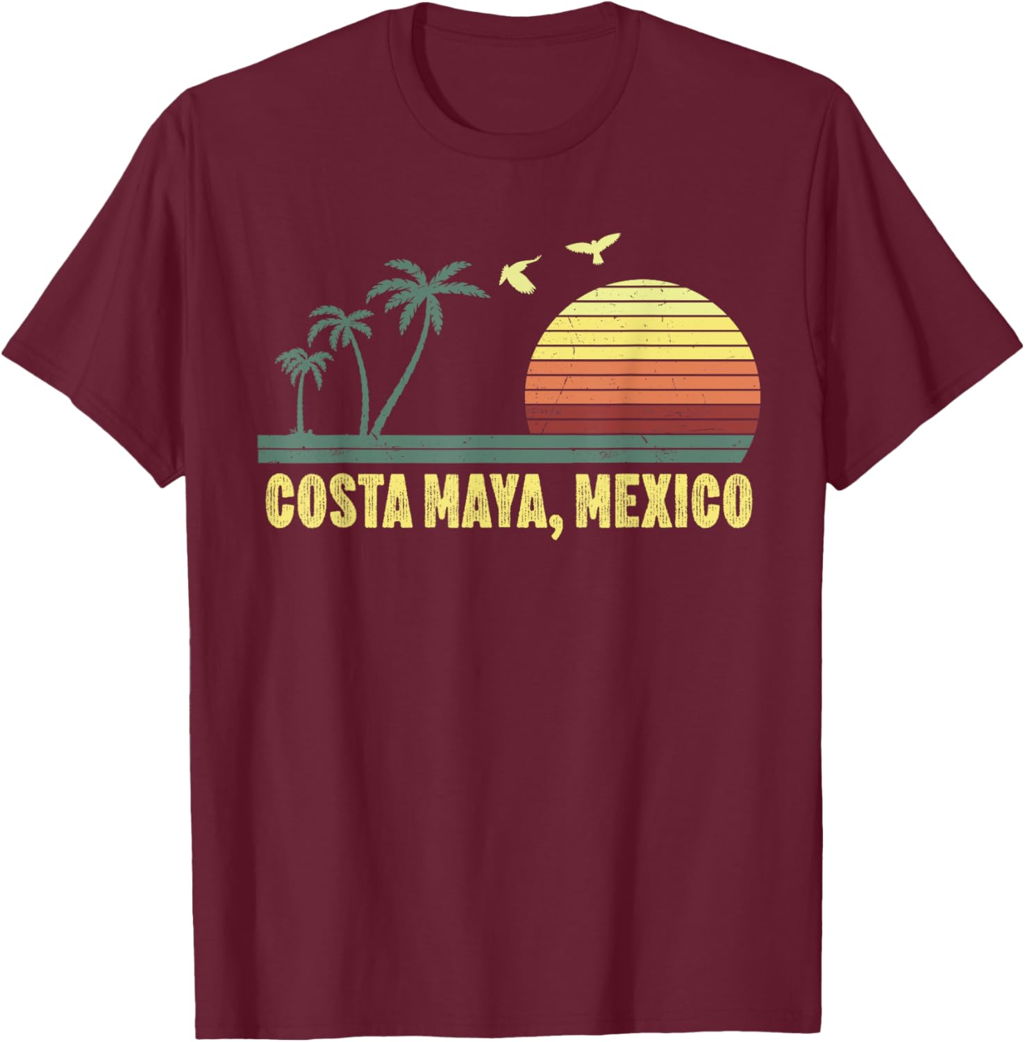 Costa Maya Mexico Souvenir T-Shirt for Men, Women, Boys, and Girls - 4