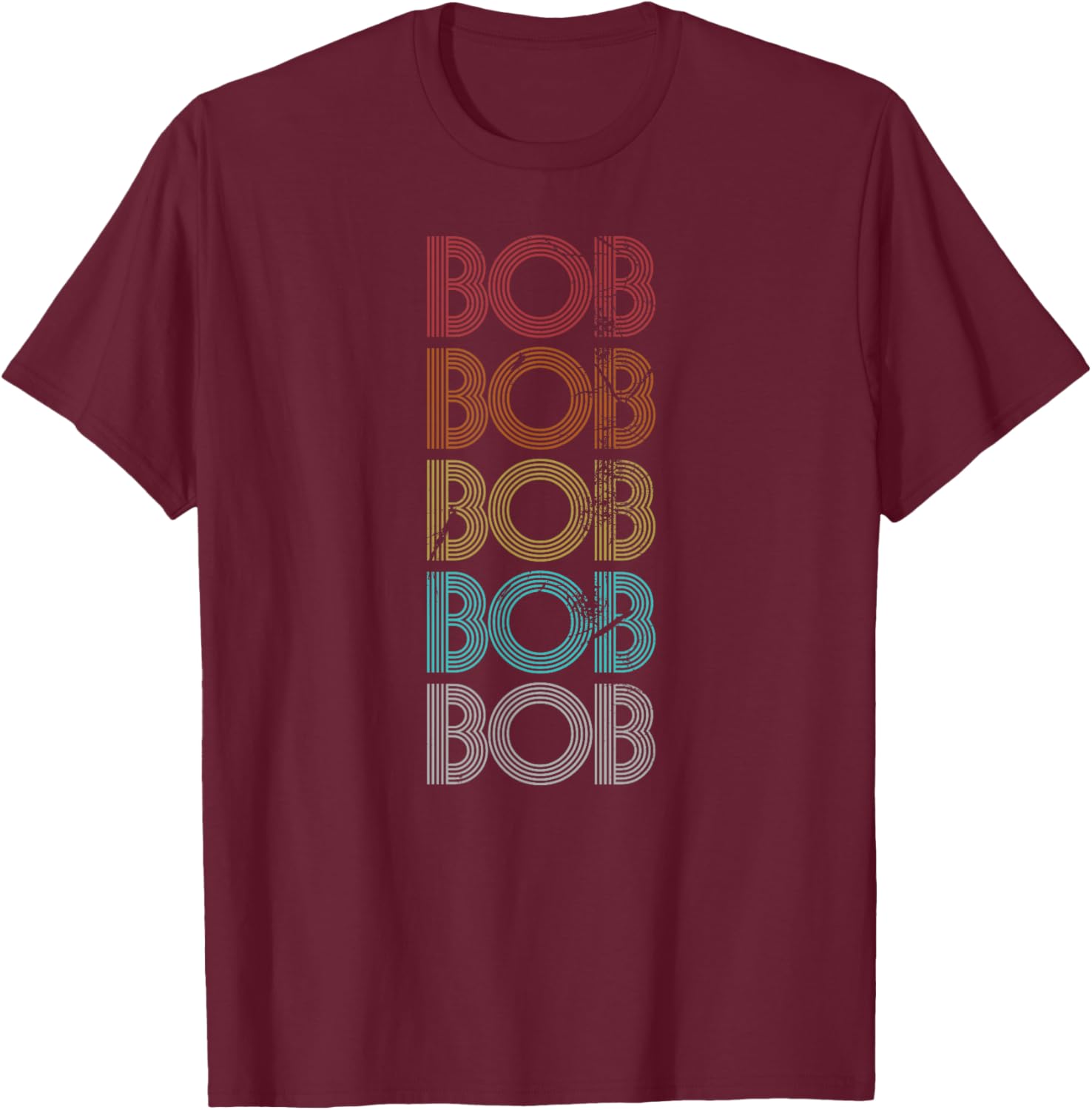Retro Vintage BOB T-Shirt for Stylish Casual Wear and Everyday Comfort - 22