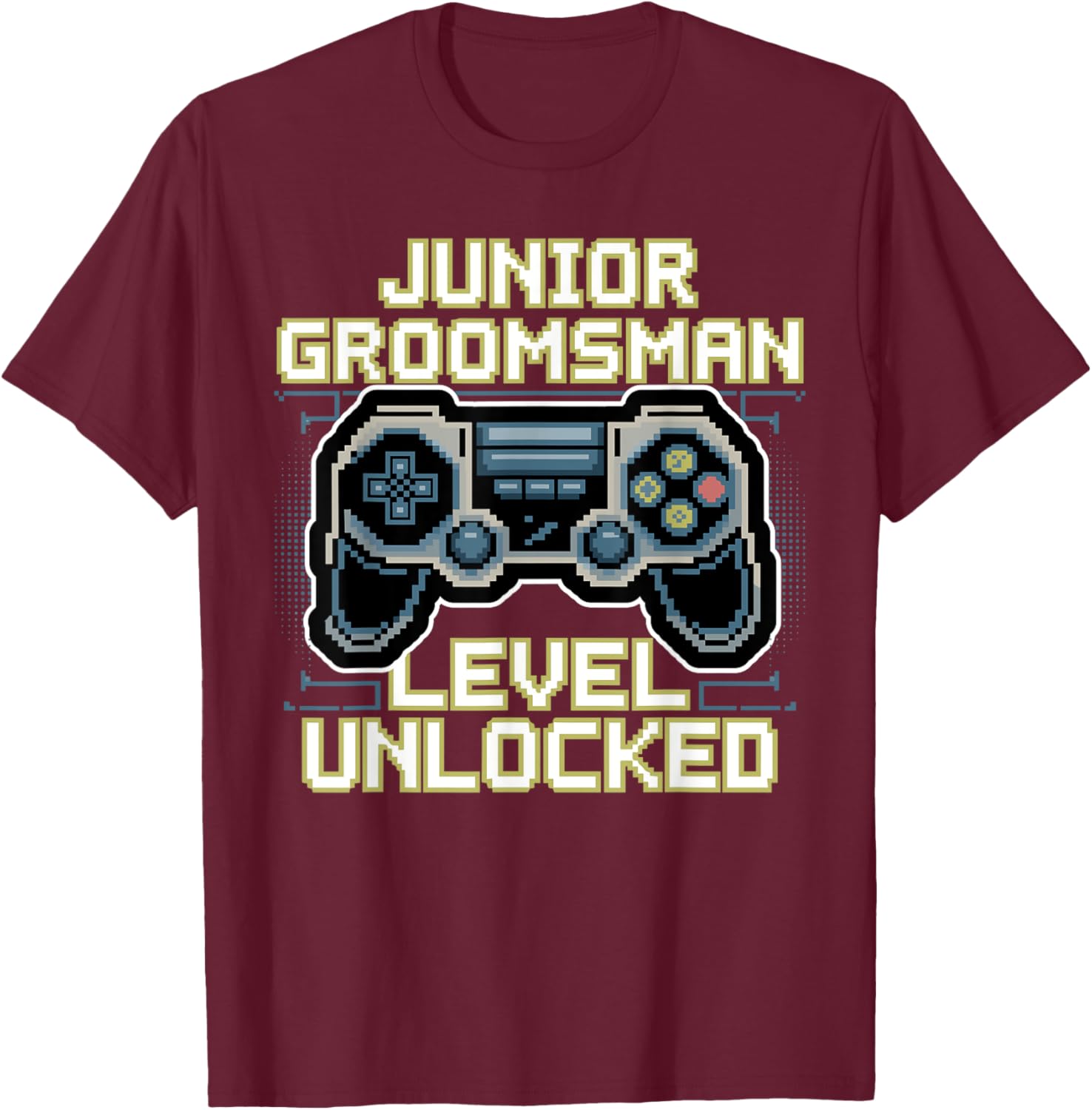 Cute Junior Groomsman Gaming T-Shirt for Boys - Perfect Wedding Outfit - 6