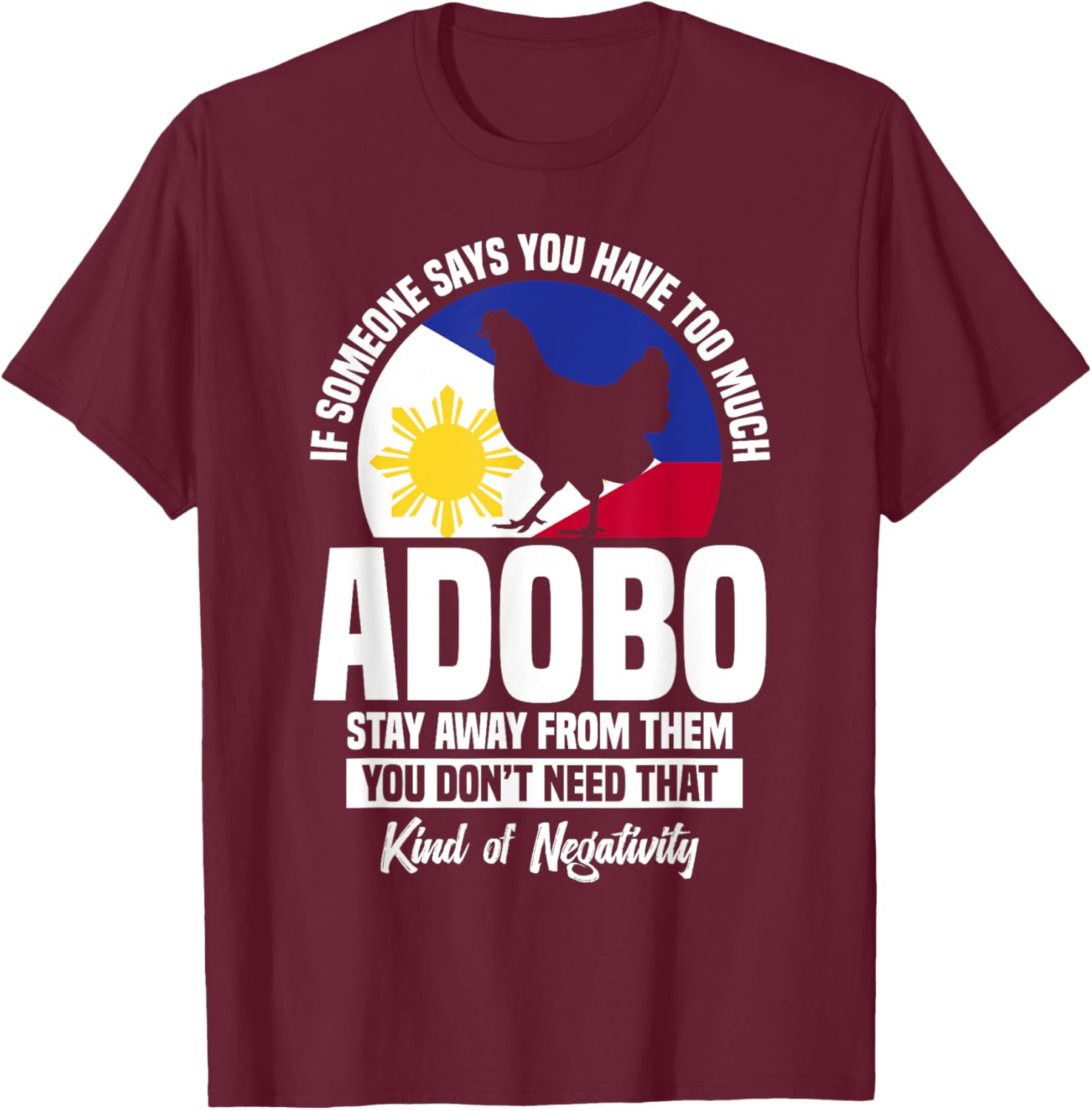 Chicken Adobo Lover T-Shirt for Filipino Food Fans and Snack Lovers - 8