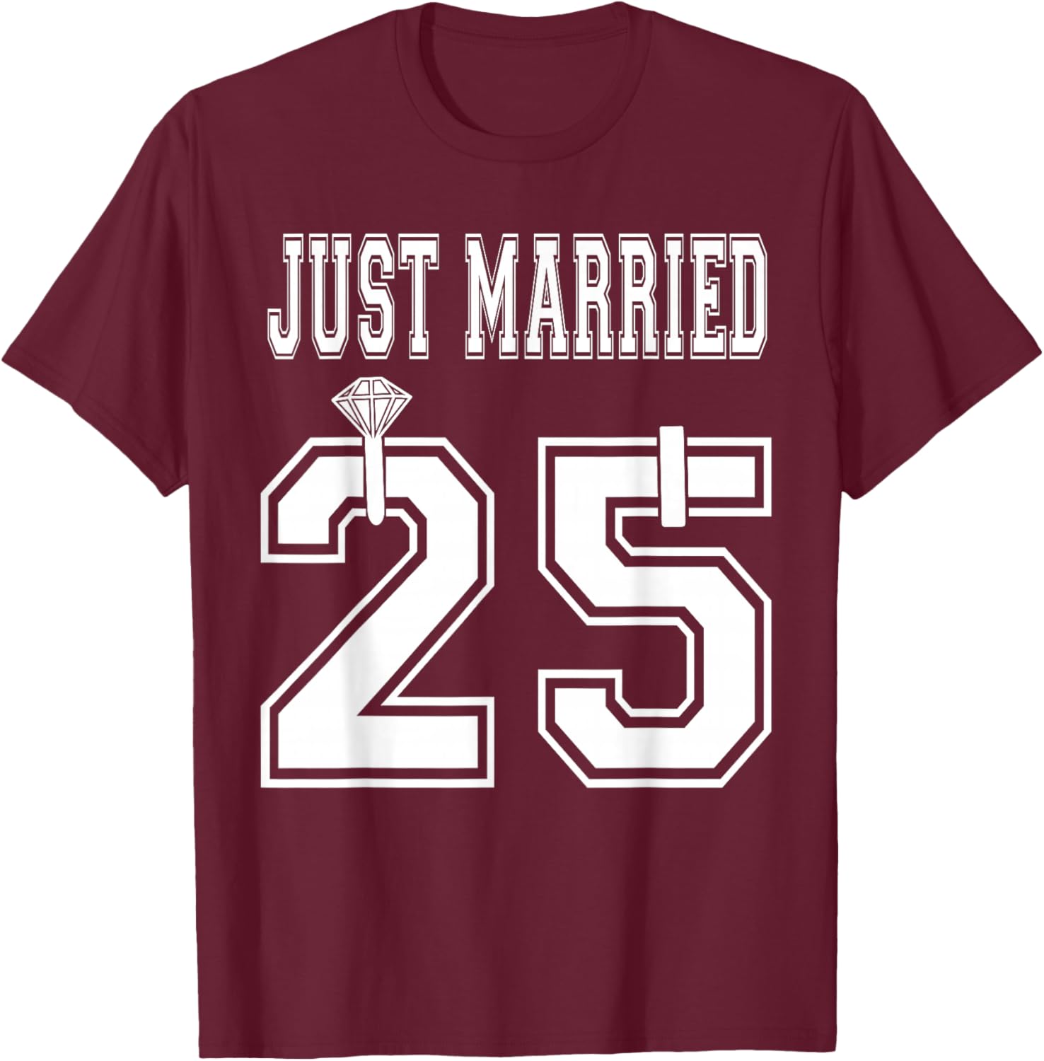 Just Married Couple Matching Honeymoon T-Shirts for Wife and Husband - 11