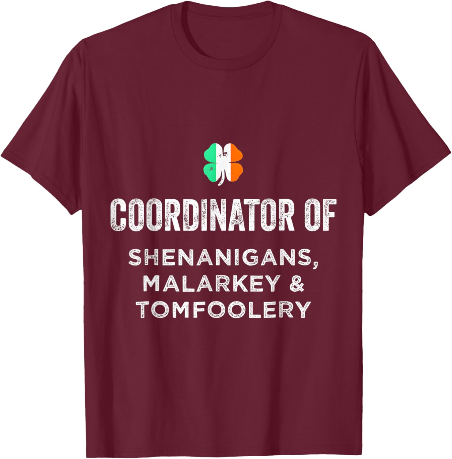 Shenanigans Coordinator St Patrick's Day Teacher T-Shirt for Fun Celebrations - 15
