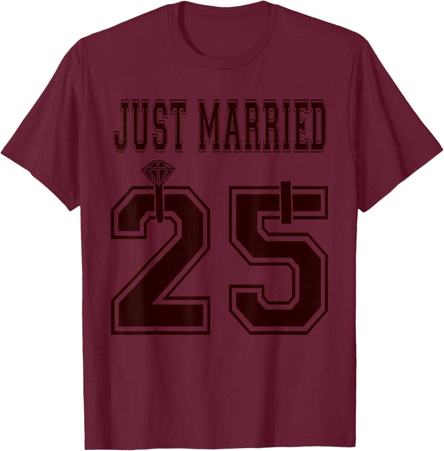 Just Married 2025 Matching Honeymoon T-Shirts for Wife and Husband - 5