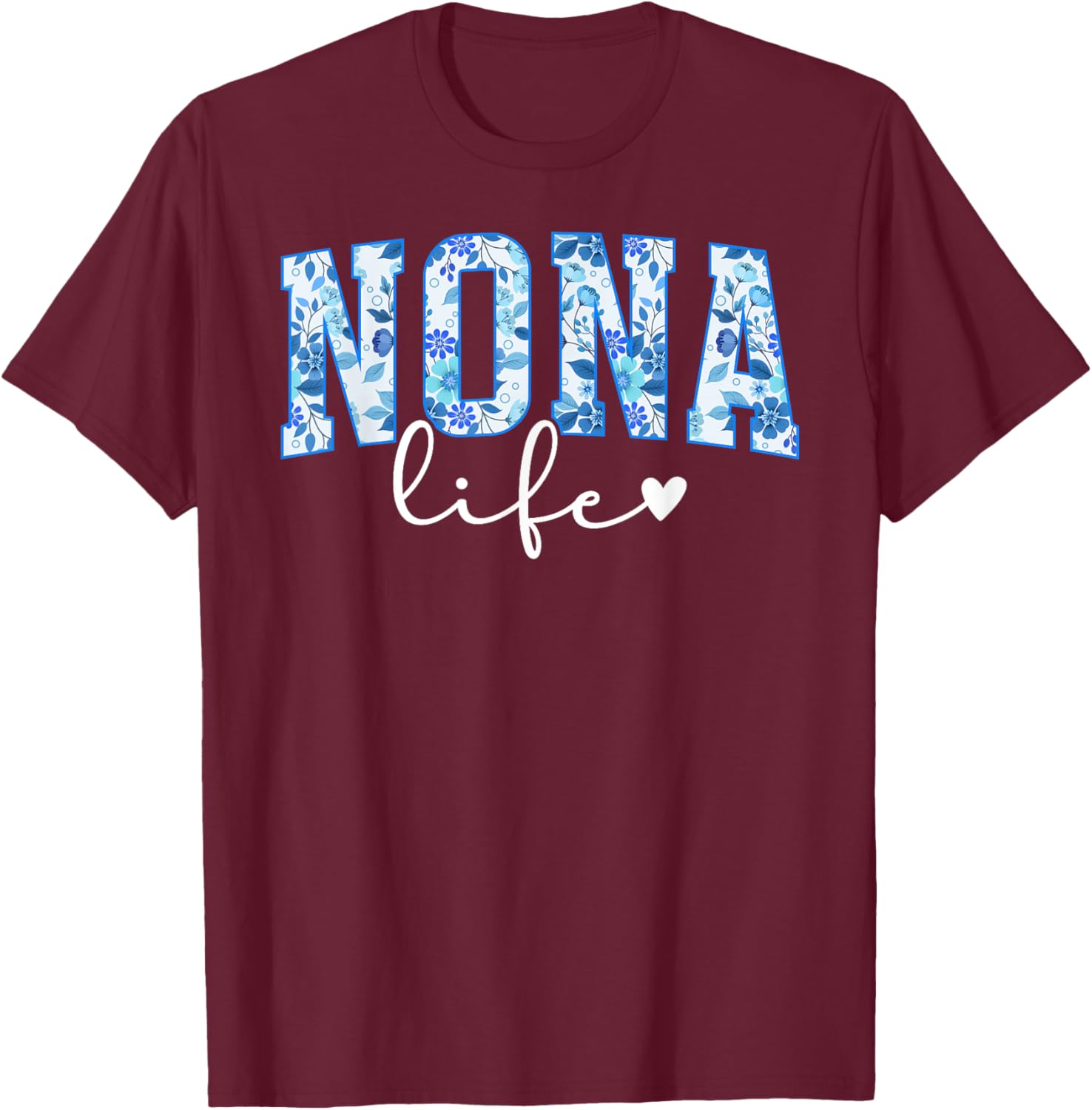 Nona Life Grandma T-Shirt for Loving Grandmothers - Cute Gift Idea - 11