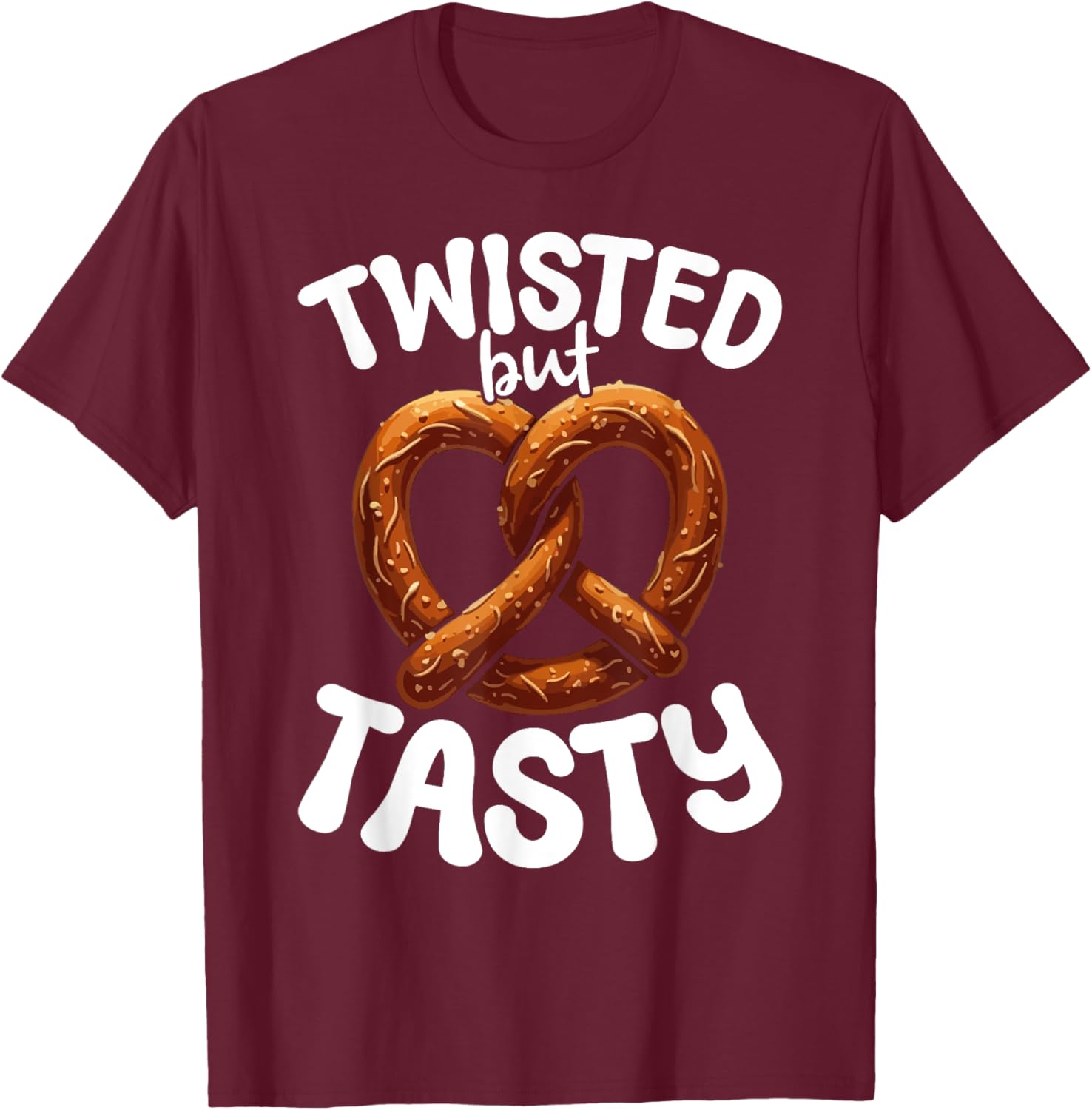 Pretzel Twisted But Tasty Pastry Lover T-Shirt for Foodies - 10