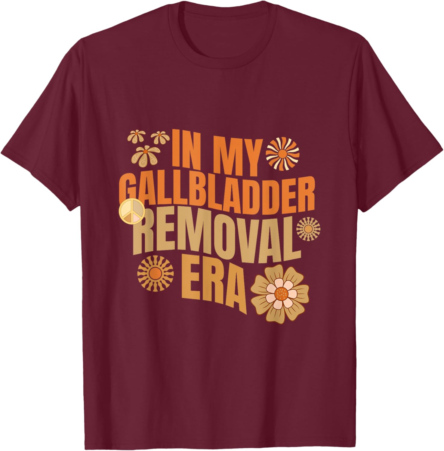 Funny Groovy Gallbladder Removal T-Shirt for Surgery Humor Lovers - 12