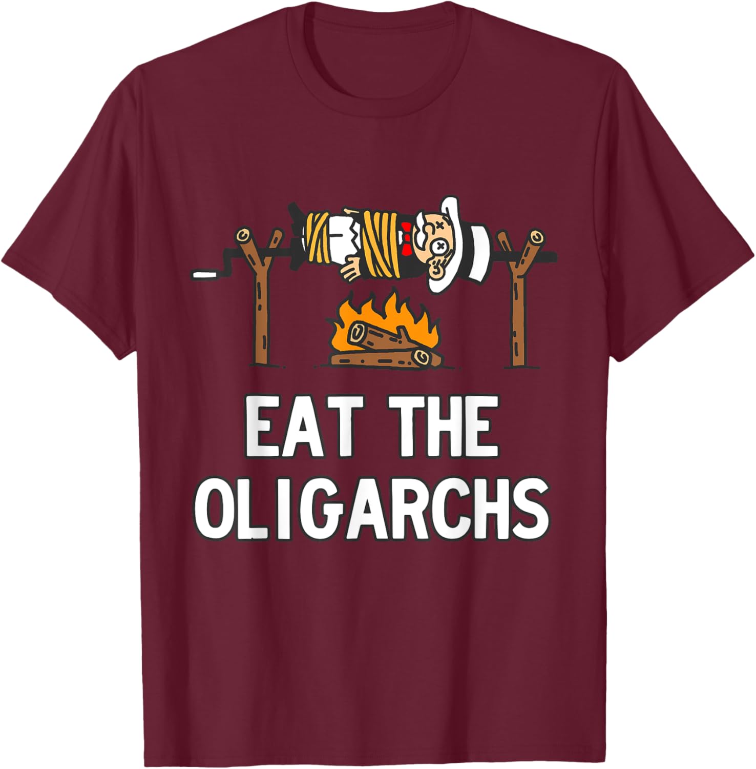 Eat the Oligarch T-Shirt for Stylish Comfort in Clothing and Jewelry - 2