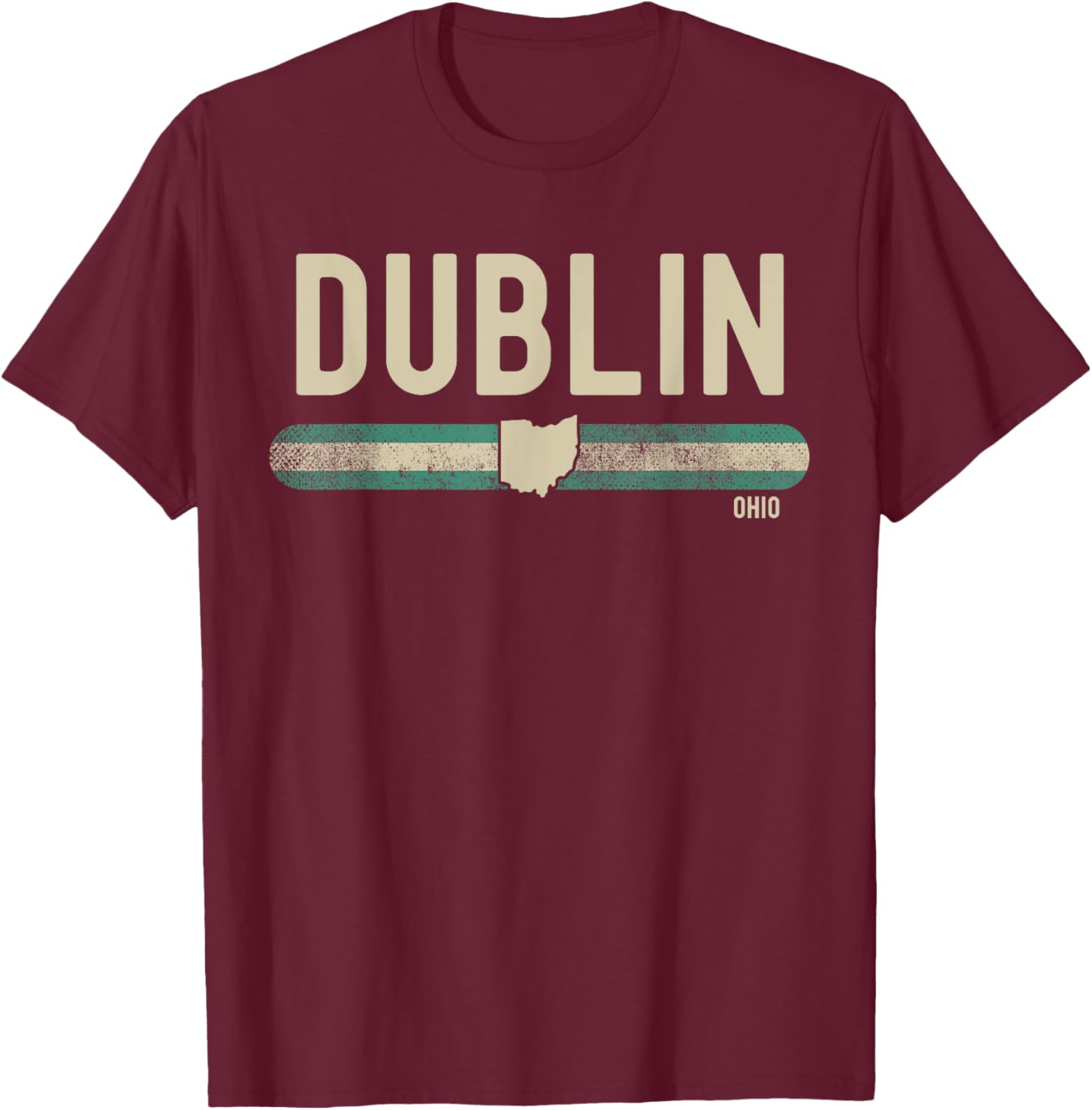 Dublin Ohio 80s Style T-Shirt for Retro Travel Lovers - 10
