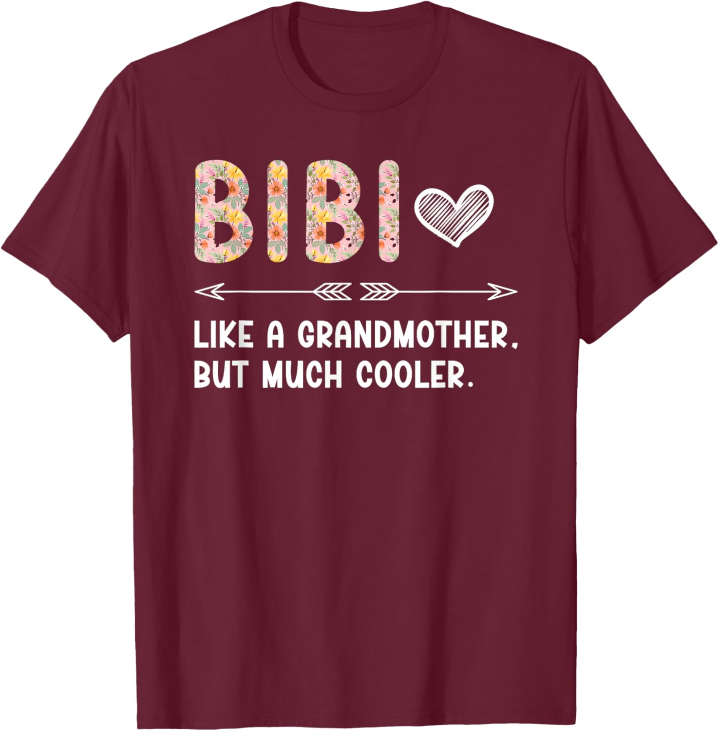 Bibi Definition T-Shirt for Grandma - Fun Gift for Grandmothers - 13