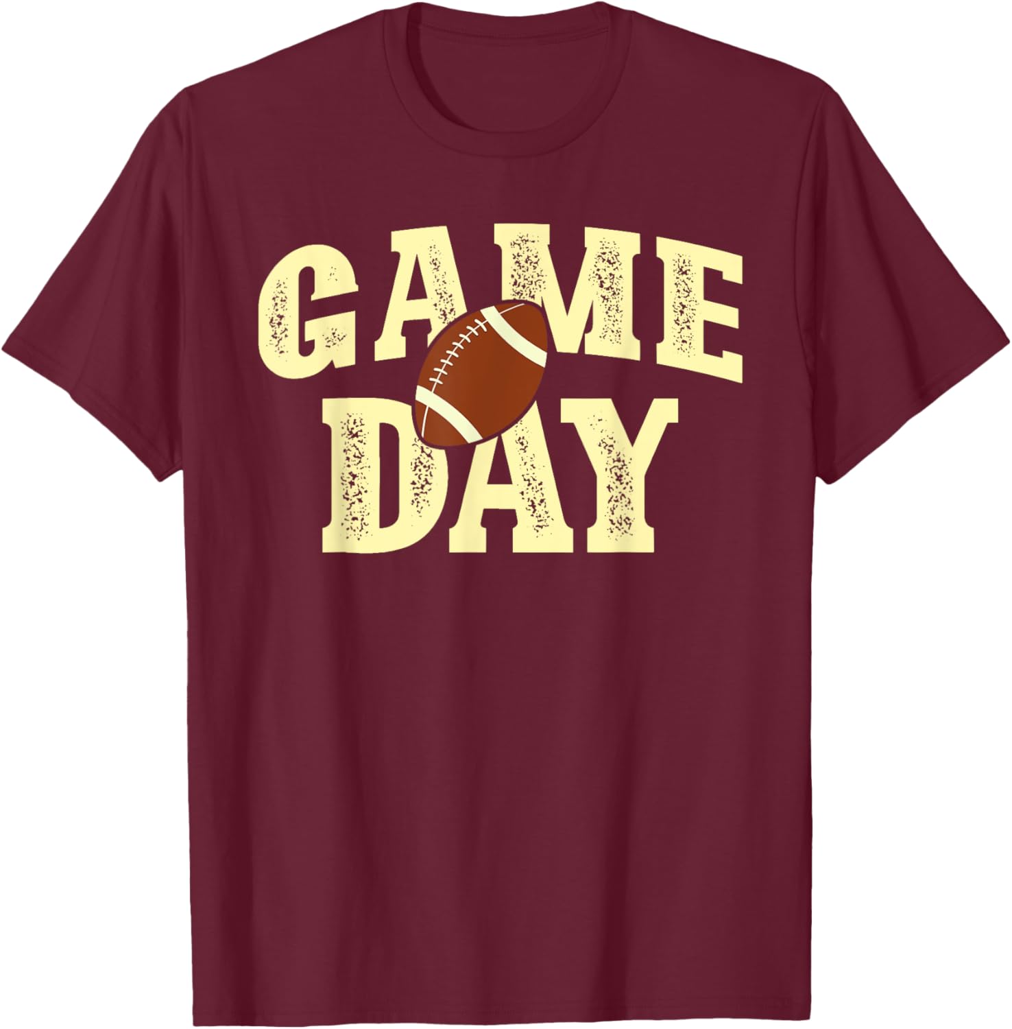 Vintage Game Day Football Team T-Shirt for Sports Fans and Players - 16