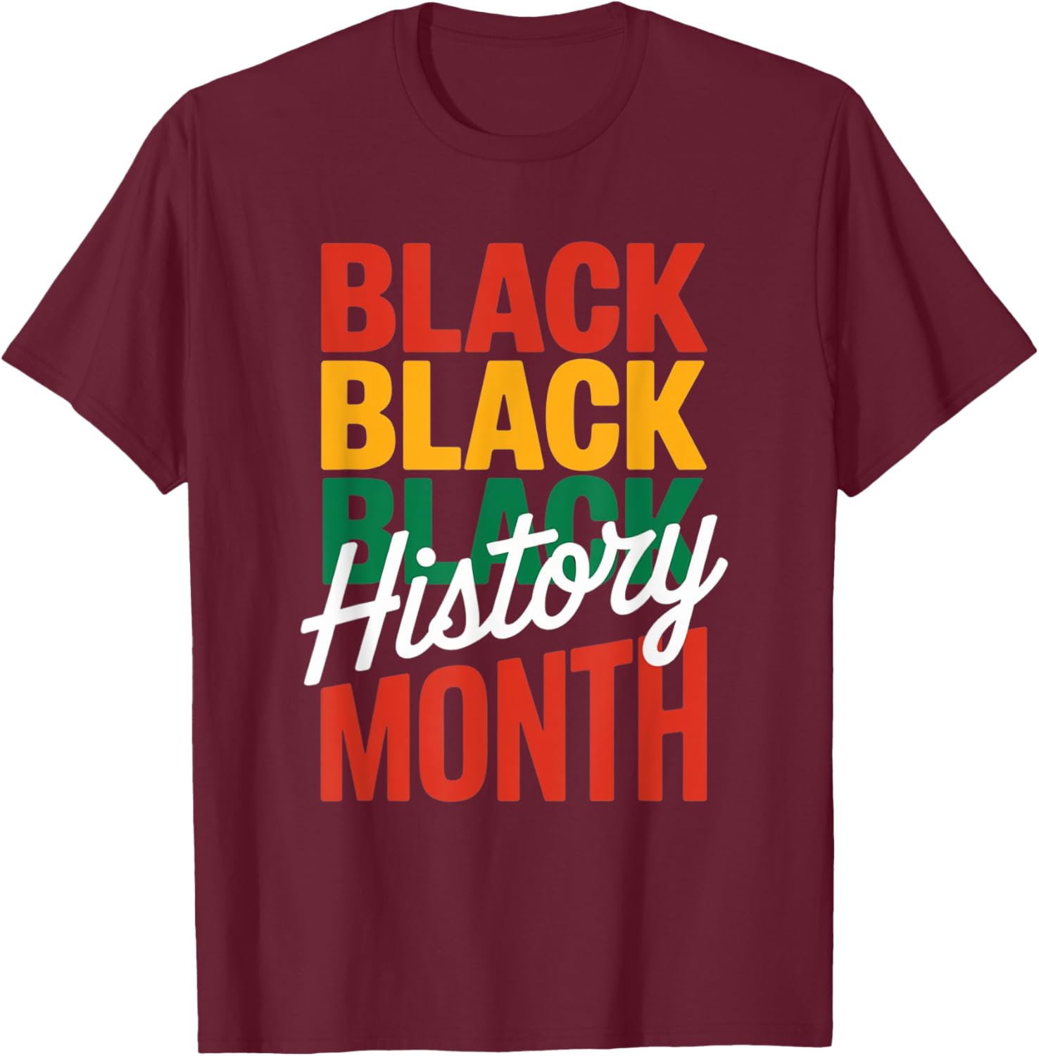 Black History Month Afro Motivational T-Shirt for Proud Supporters - 5