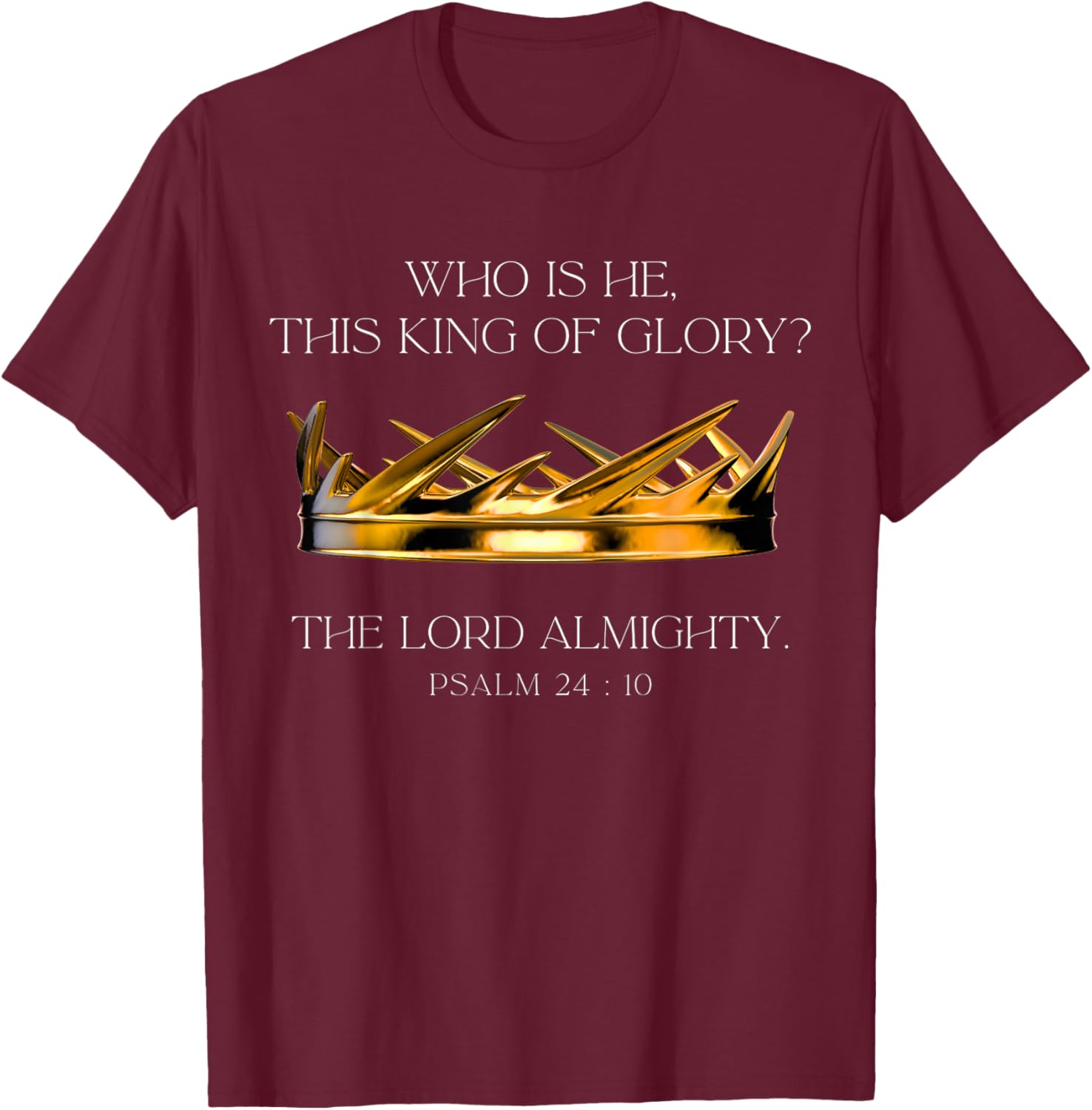 Who Is He This King Of Glory T-Shirt for Faith and Inspiration Fans - 10