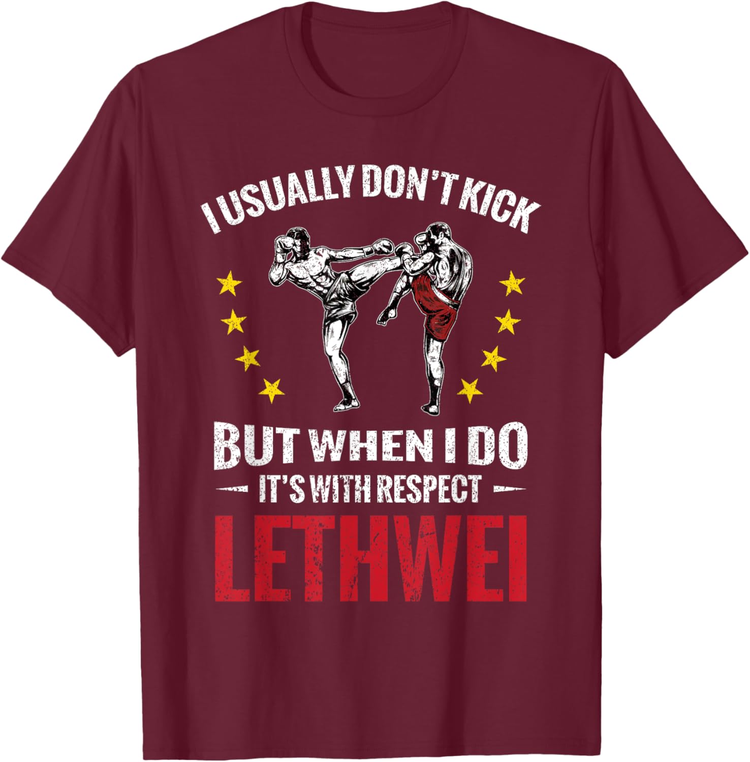 Respectful Lethwei T-Shirt for Fans of Martial Arts and Kickboxing - 15