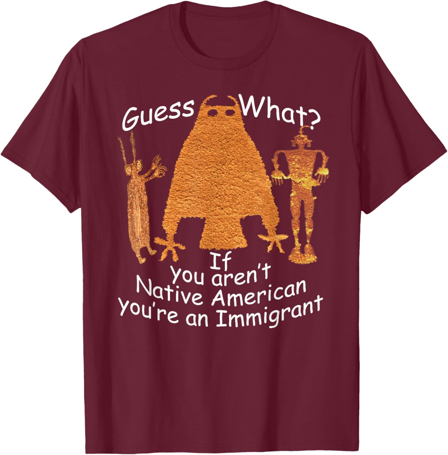 Native American Heritage Immigrant Petroglyph T-Shirt for Everyone - 6
