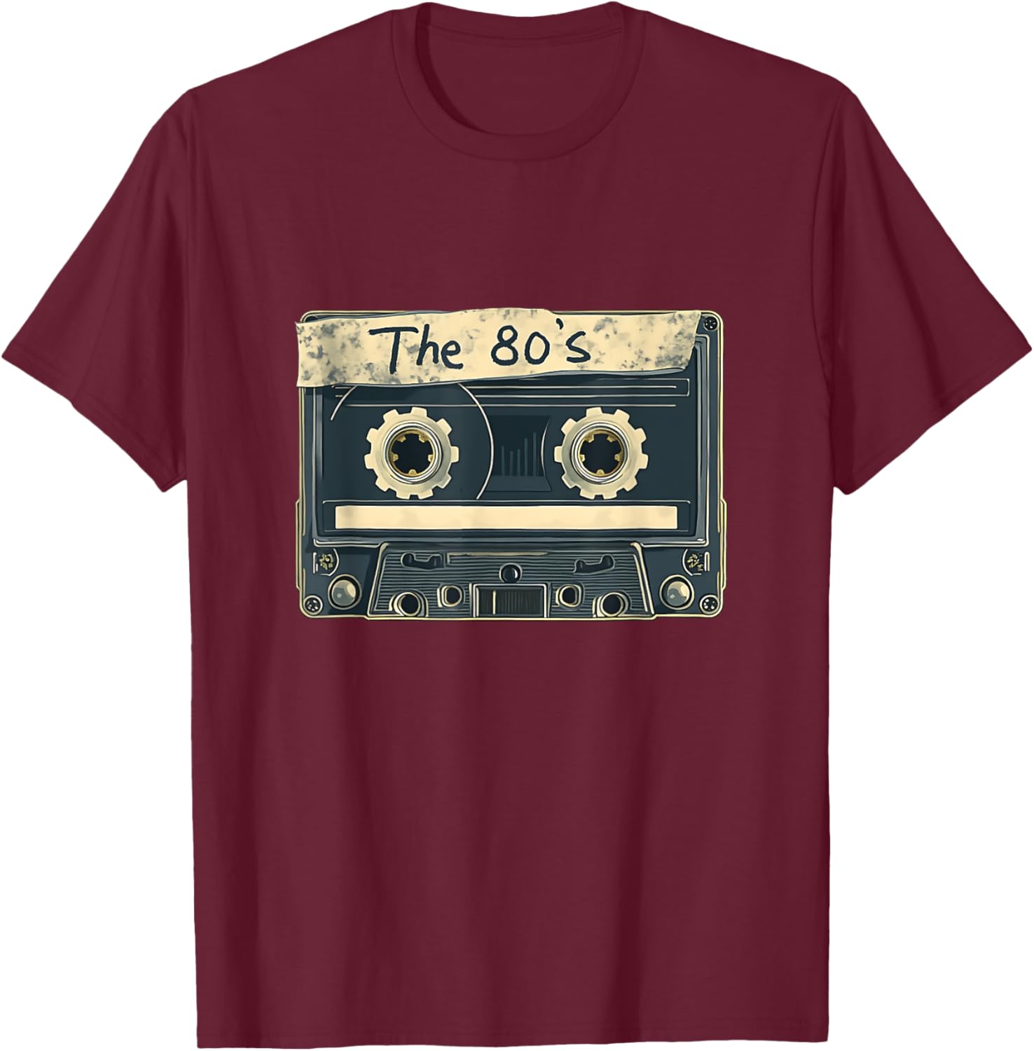 Classic Vintage Cassette Tape T-Shirt for 80s 90s Nostalgia Lovers - 28