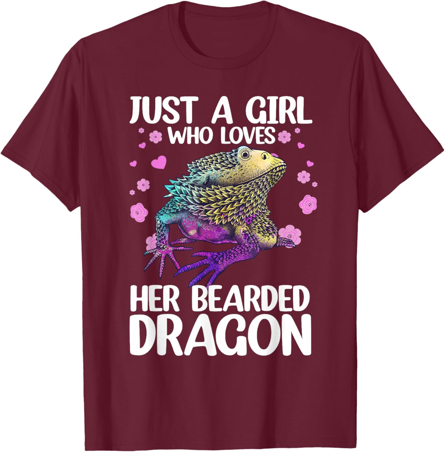 Cool Bearded Dragon T-Shirt for Women Perfect Gift for Reptile Lovers - 5