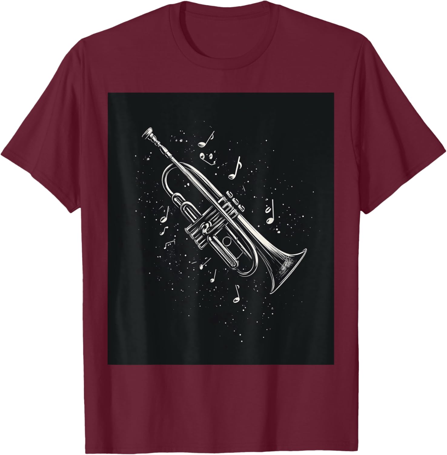 Jazz Enthusiast Trumpet Notes T-Shirt for Music Lovers and Musicians - 19