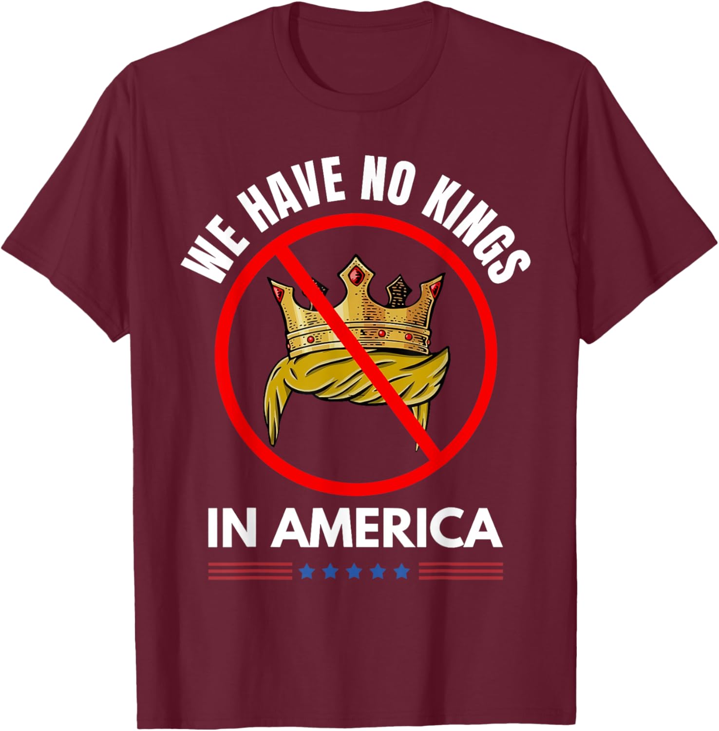 No Kings In America T-Shirt for Trendy Casual Fashion Lovers - 15