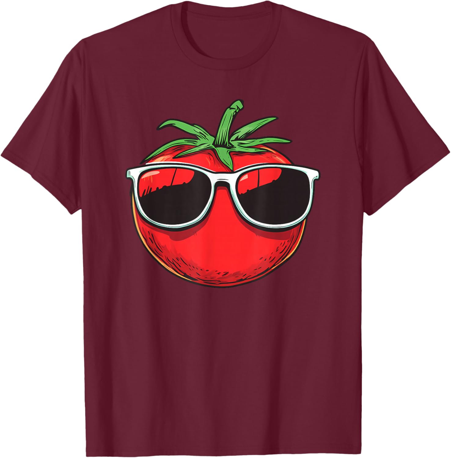 Funny Tomato Sunglasses T-Shirt for Cool Summer Style and Fun Fashion - 10