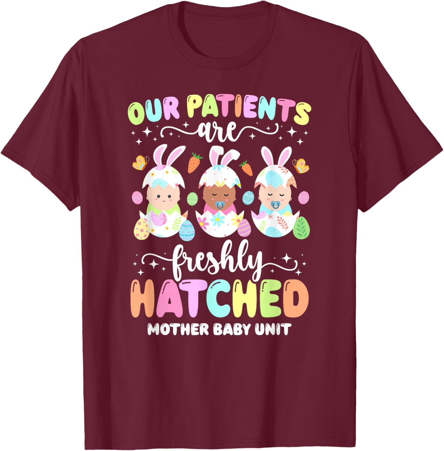 Adorable Bunny Nurse Easter T-Shirt for Mother and Baby, Perfect Gift - 9