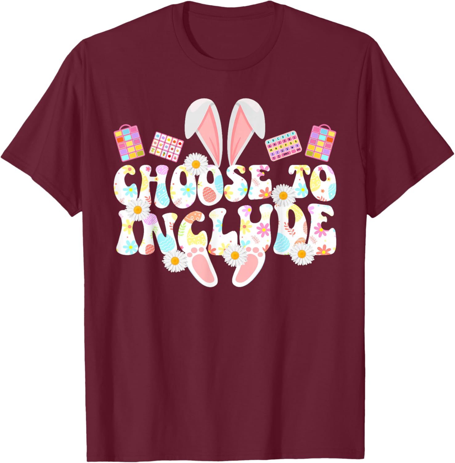 Groovy Easter Bunny Special Education Teacher T-Shirt for SPED Lovers - 20