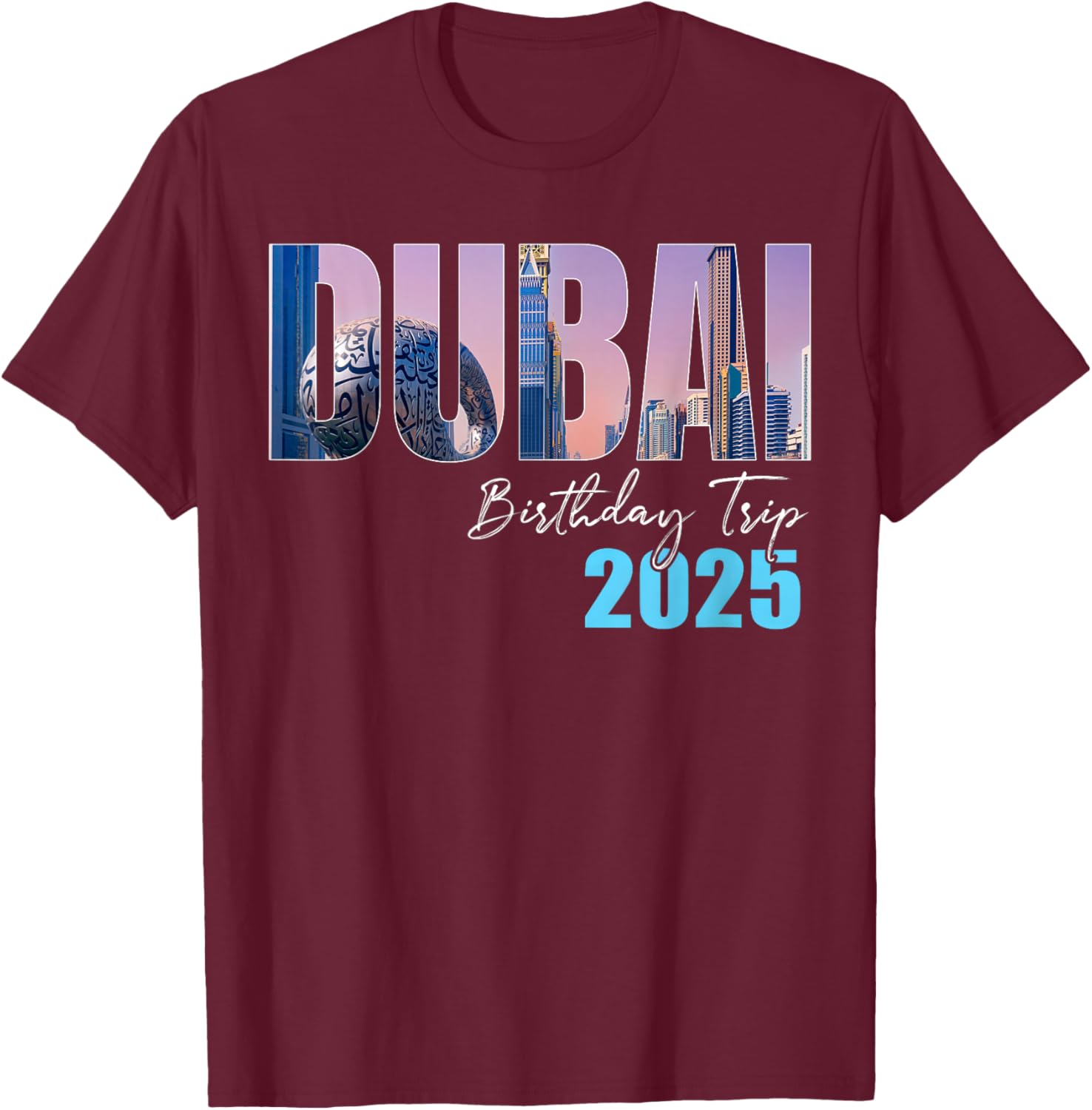 Celebrate in Style with Dubai Birthday Trip Cruise T-Shirt for 2025 - 20
